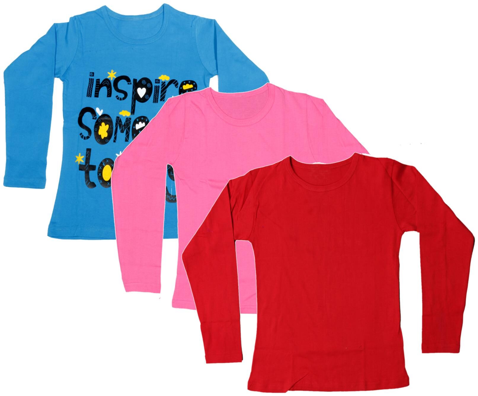 

Indiweaves Girl Cotton Printed T shirt - Multi