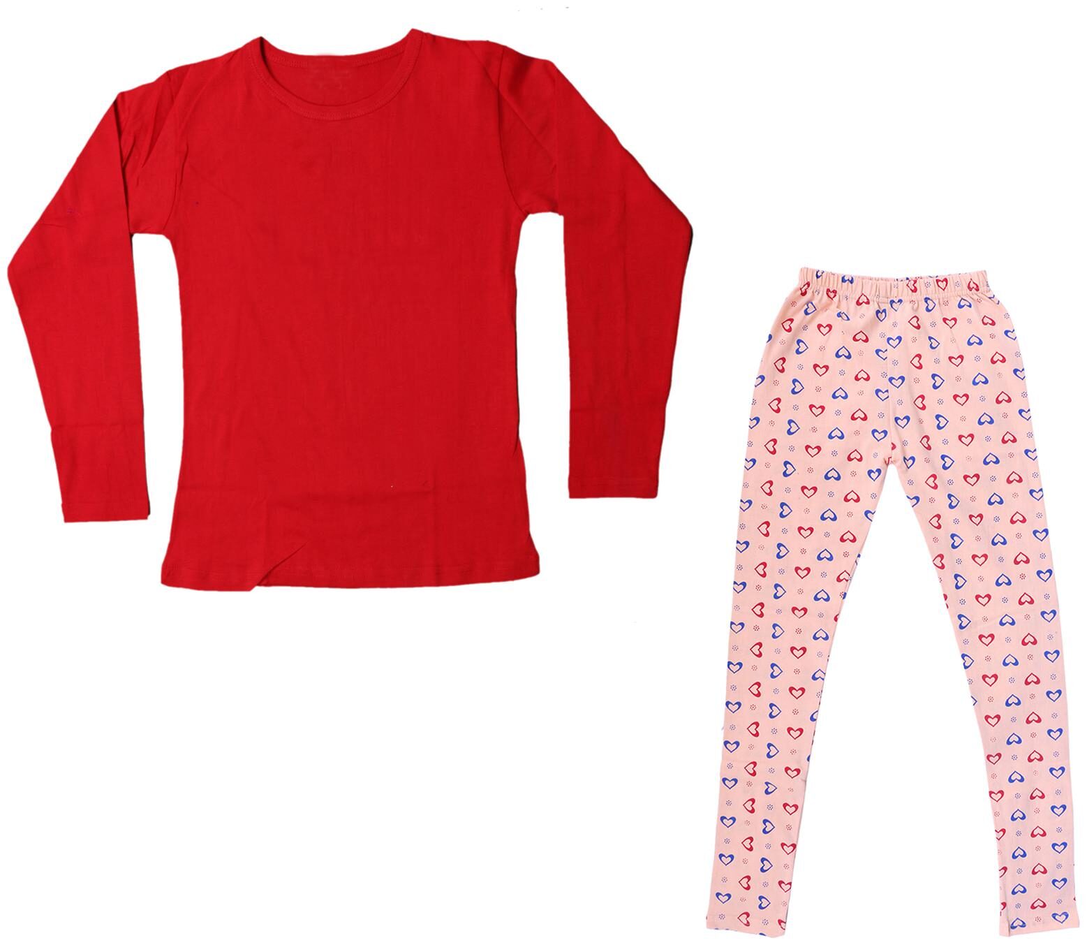 

Indiweaves Girl Cotton Solid T shirt - Multi