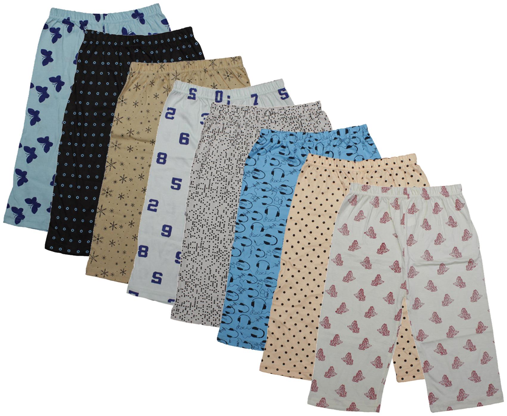 

Indiweaves Girl Cotton Printed Capri - Multi