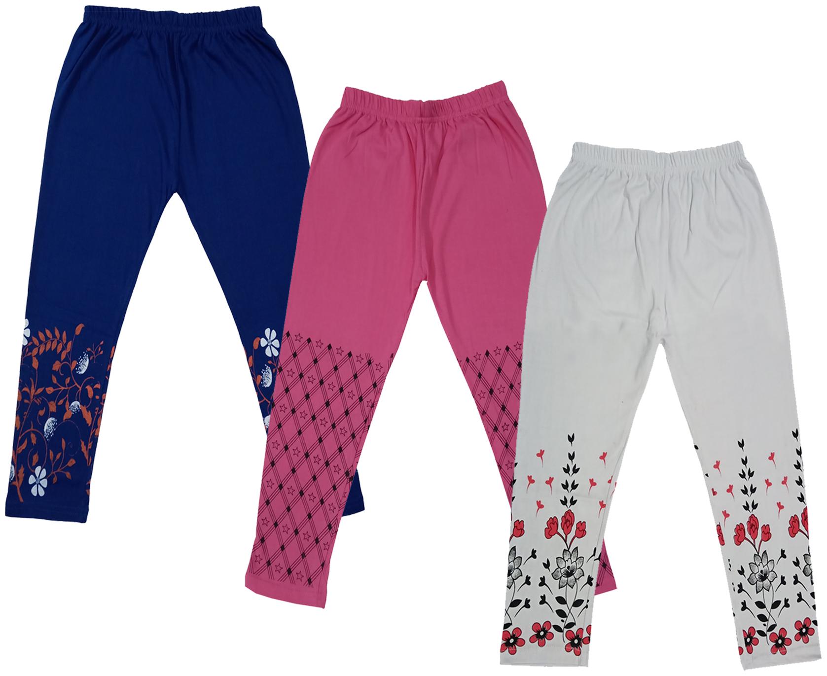

Indiweaves Girl Cotton Printed Capri - Multi