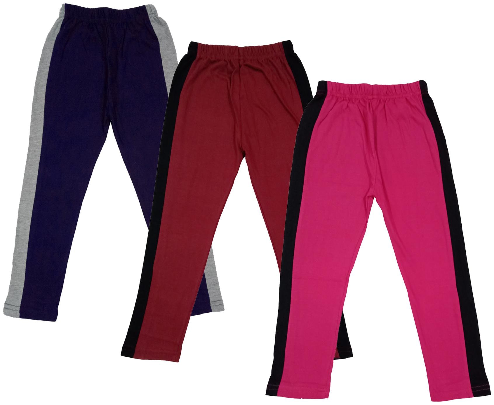 

Indiweaves Girl Cotton Solid Capri - Multi