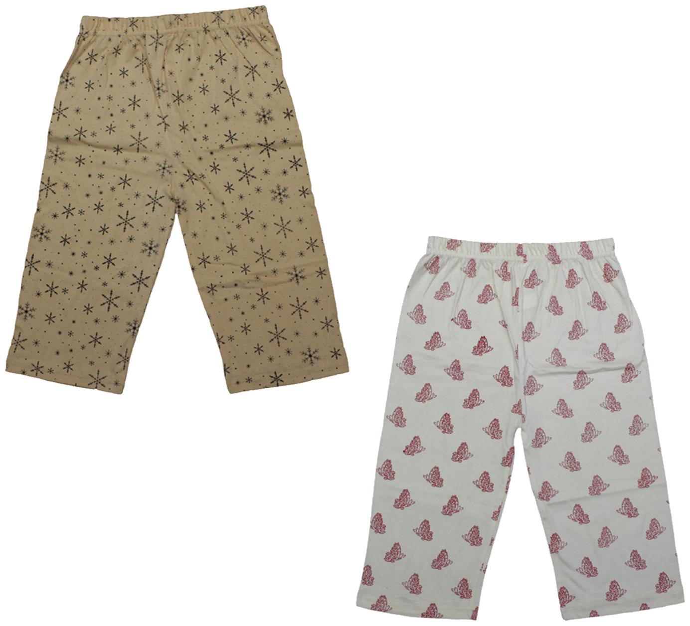 

Indiweaves Girl Cotton Printed Capri - Multi