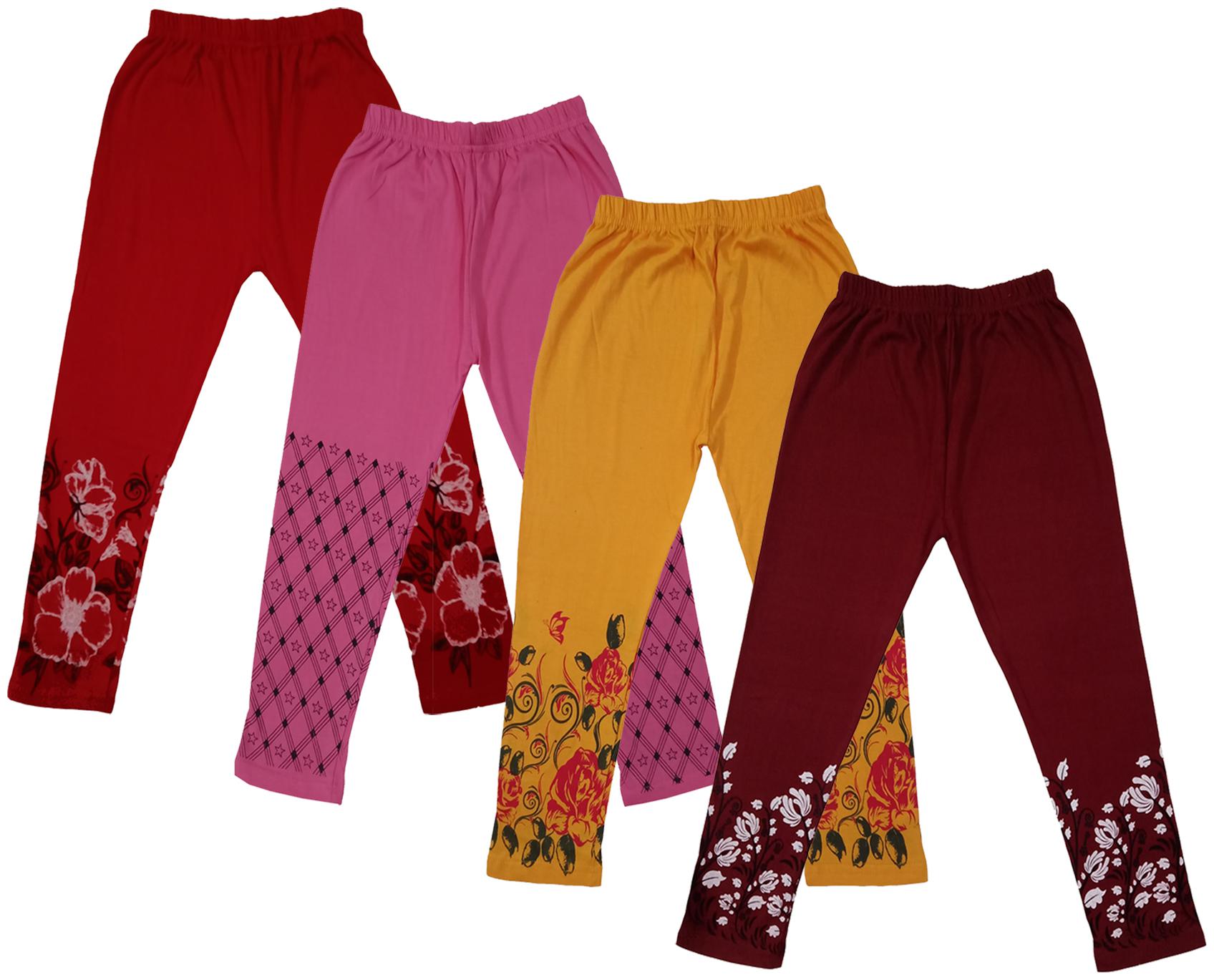 

Indiweaves Girl Cotton Printed Capri - Multi