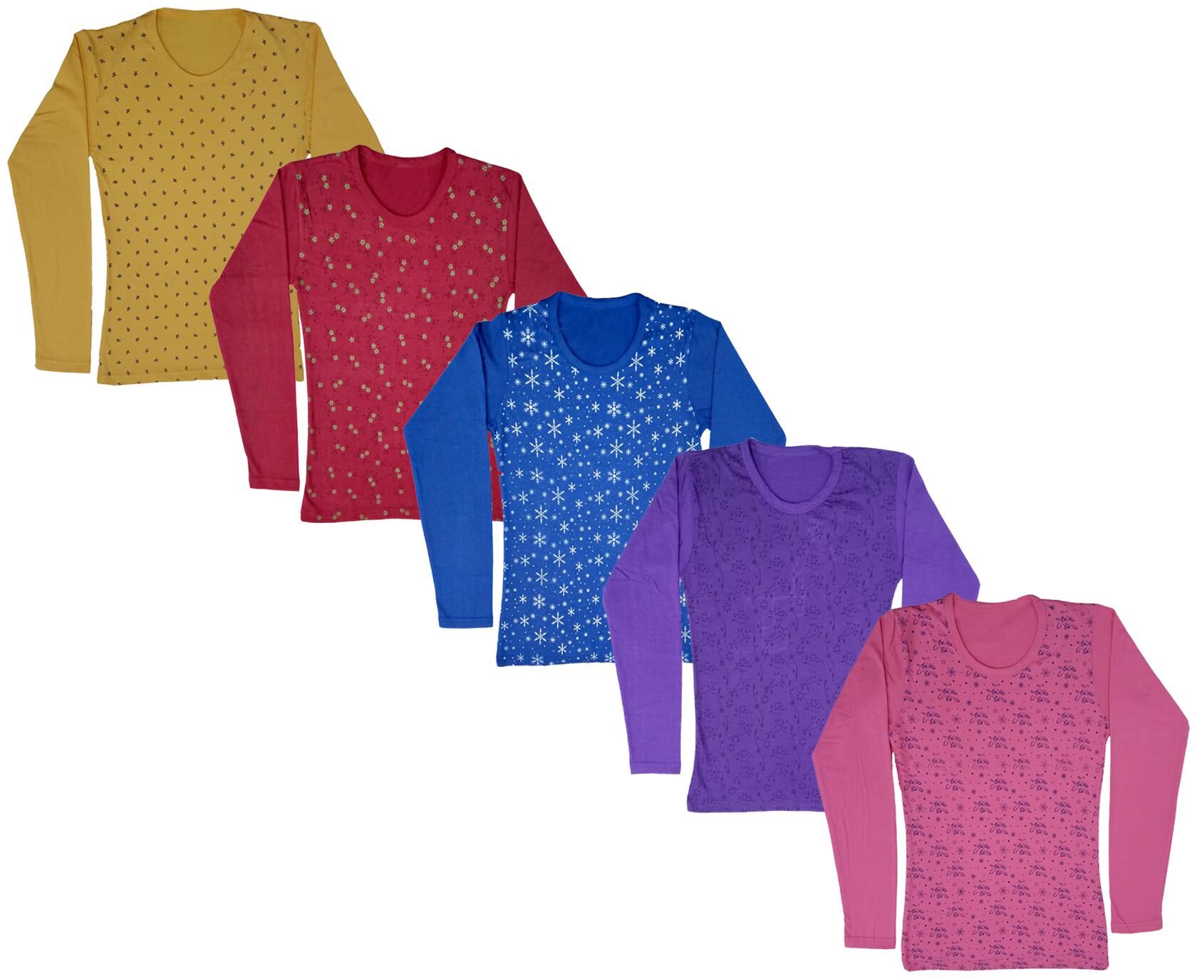 

Indiweaves Girl Cotton Printed T shirt - Multi