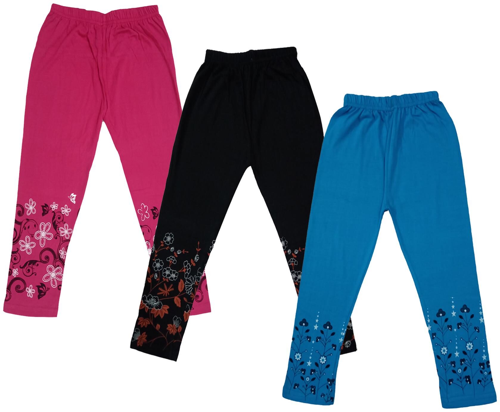 

Indiweaves Girl Cotton Printed Capri - Multi