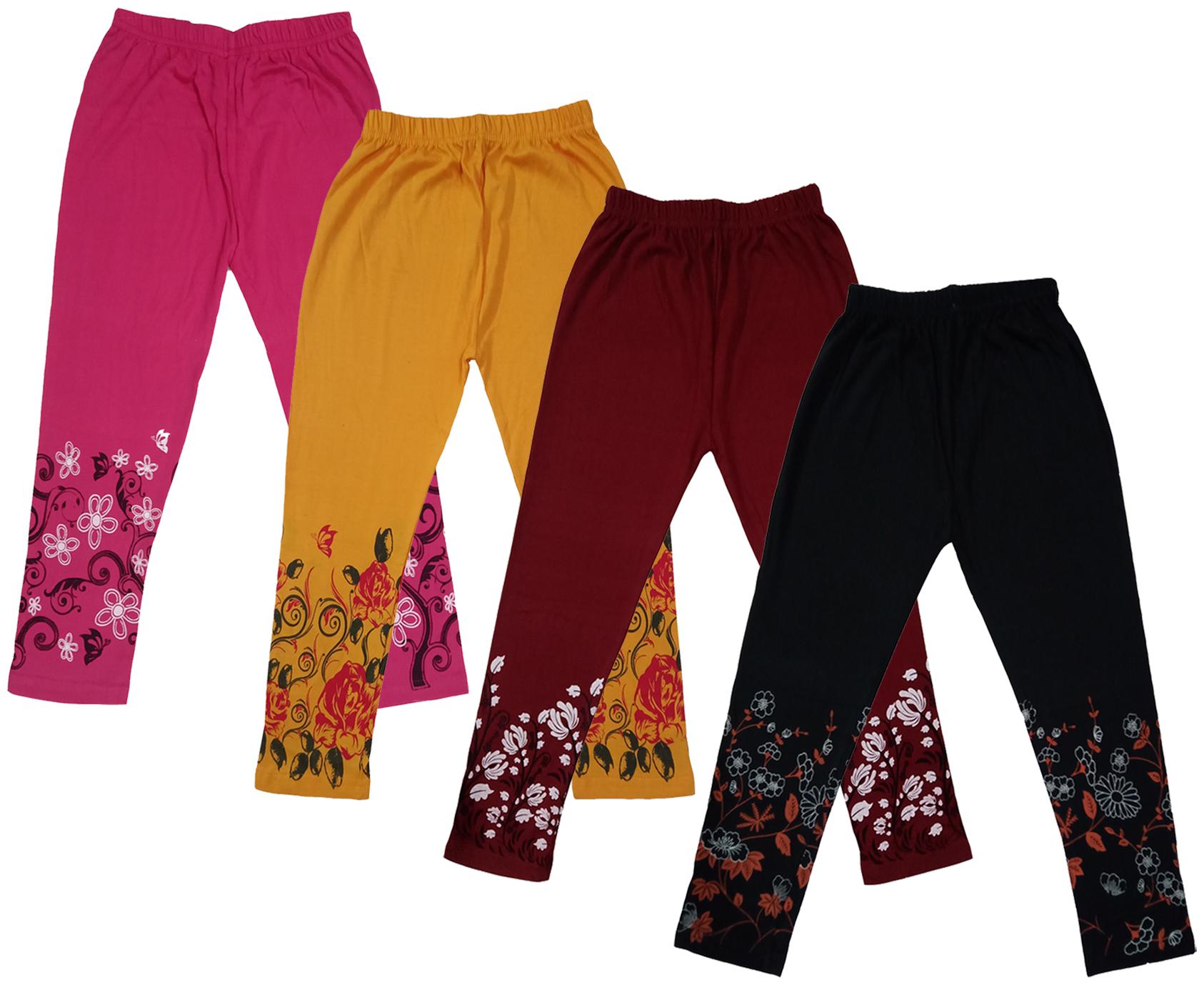 

Indiweaves Girl Cotton Printed Capri - Multi