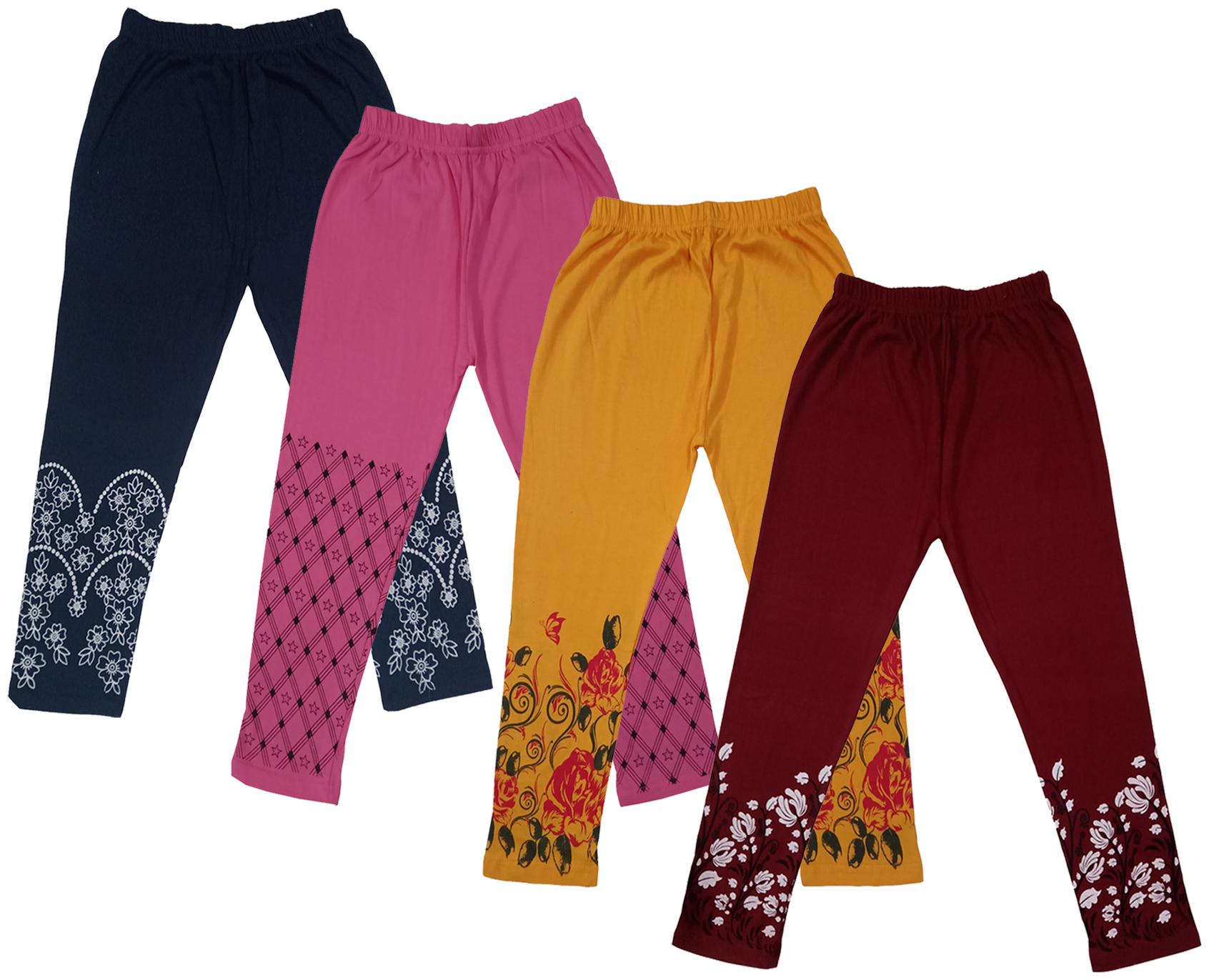 

Indiweaves Girl Cotton Printed Capri - Multi