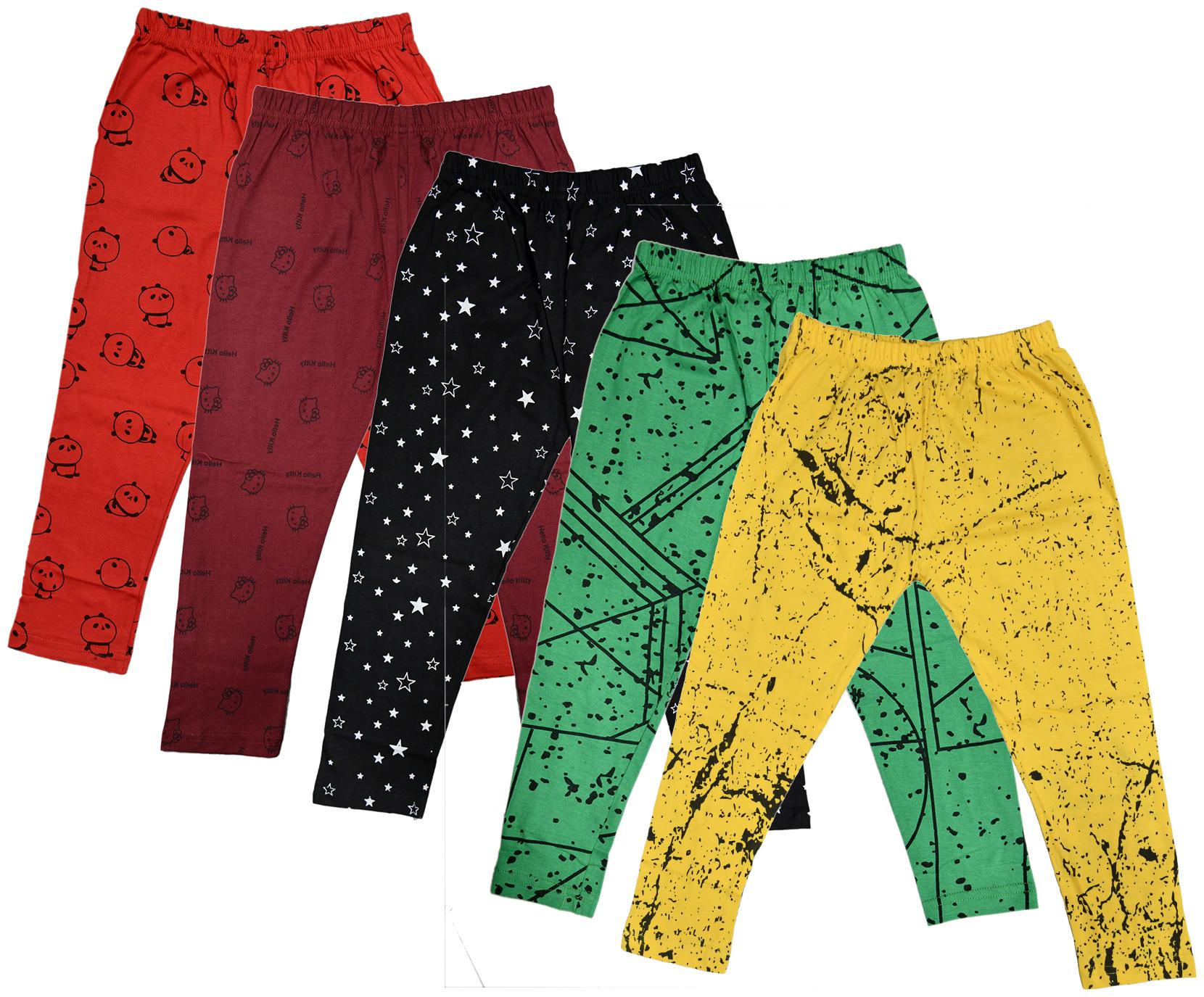 

Indiweaves Girl Cotton Printed Capri - Multi