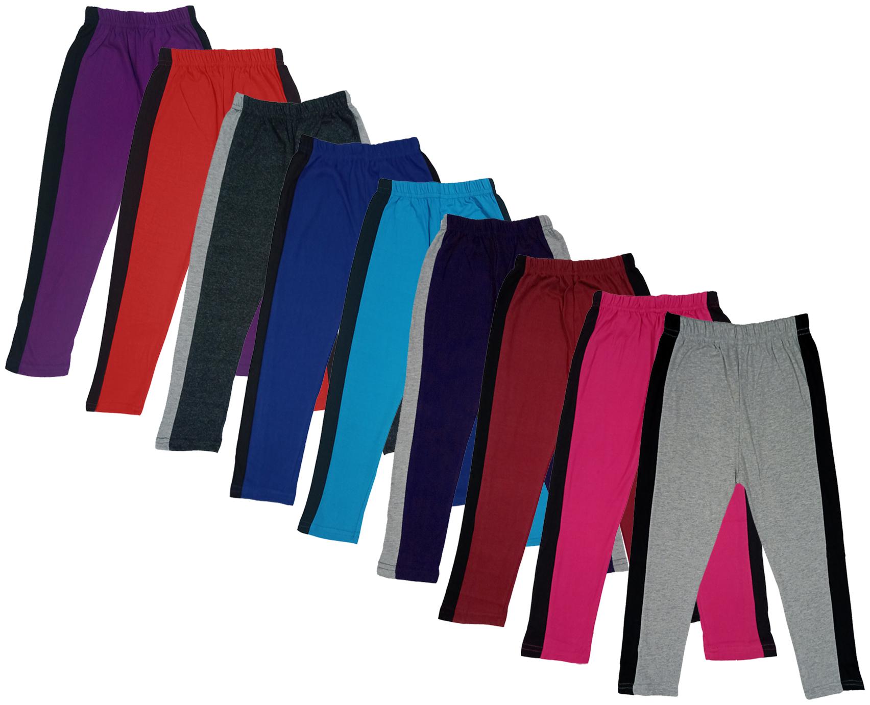 

Indiweaves Girl Cotton Solid Capri - Multi
