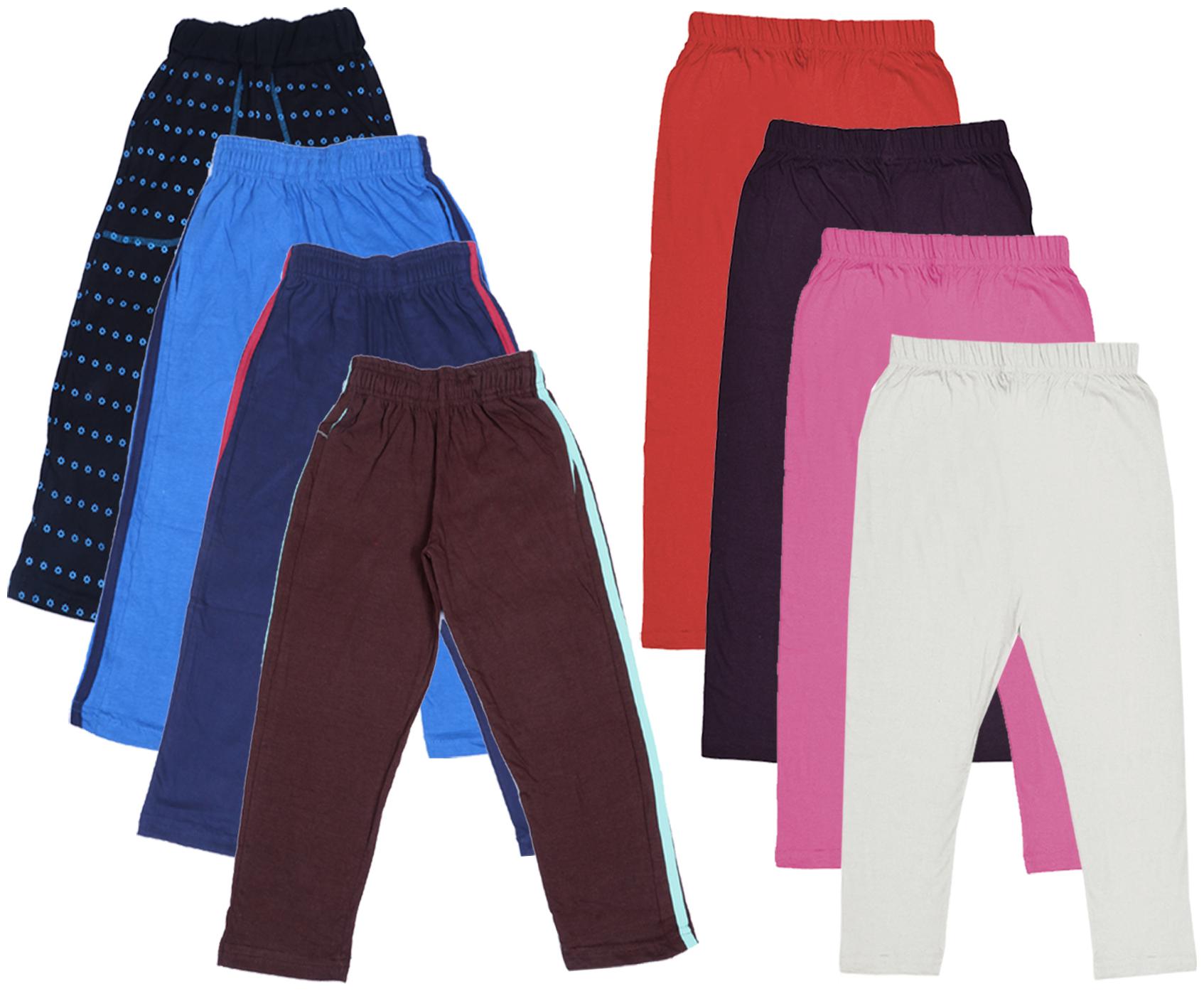 

Indiweaves Girl Cotton Solid Capri - Multi