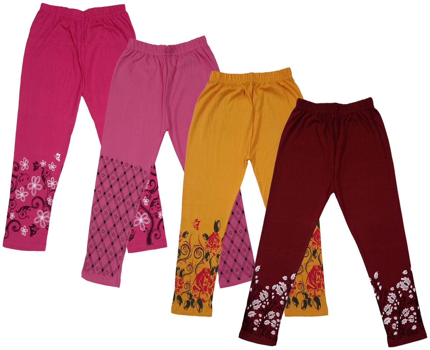 

Indiweaves Girl Cotton Printed Capri - Multi