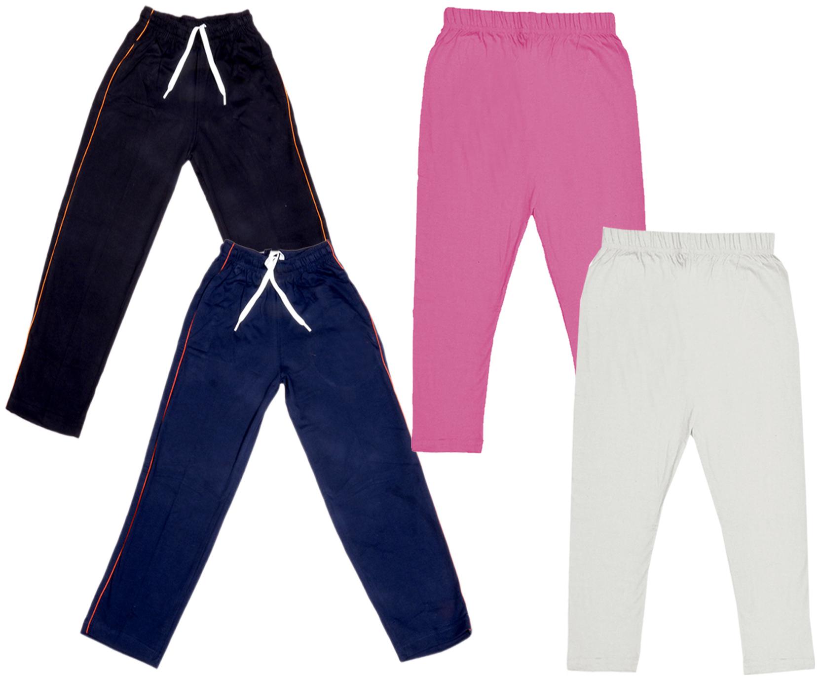 

Indiweaves Girl Cotton Solid Capri - Multi