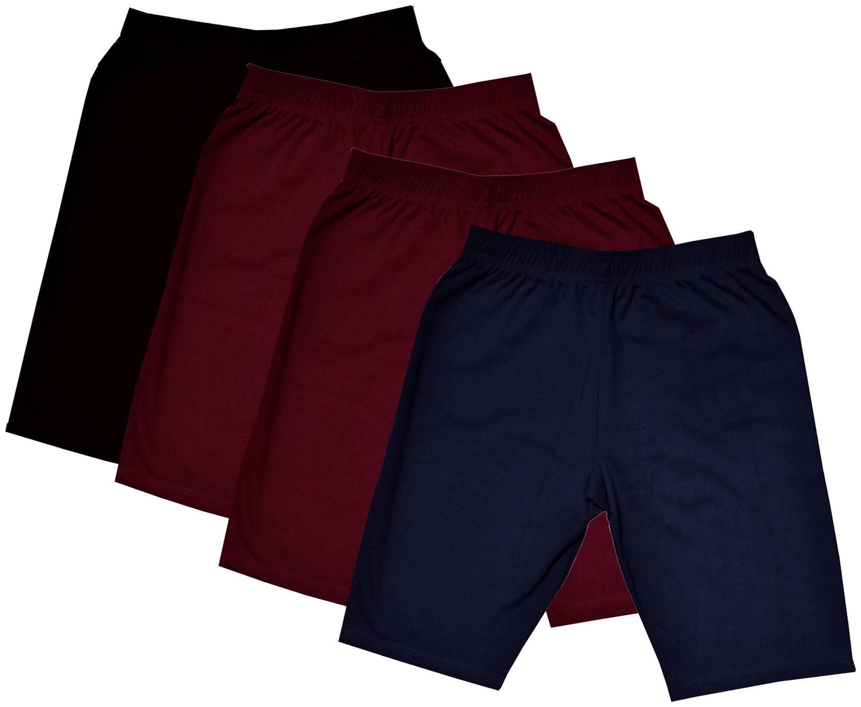 

Indiweaves Girl Cotton Solid Regular shorts - Blue