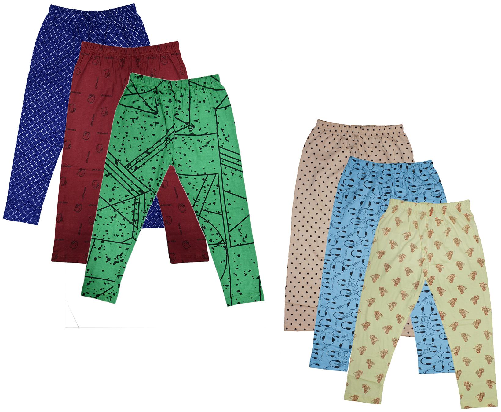 

Indiweaves Girl Cotton Printed Capri - Multi