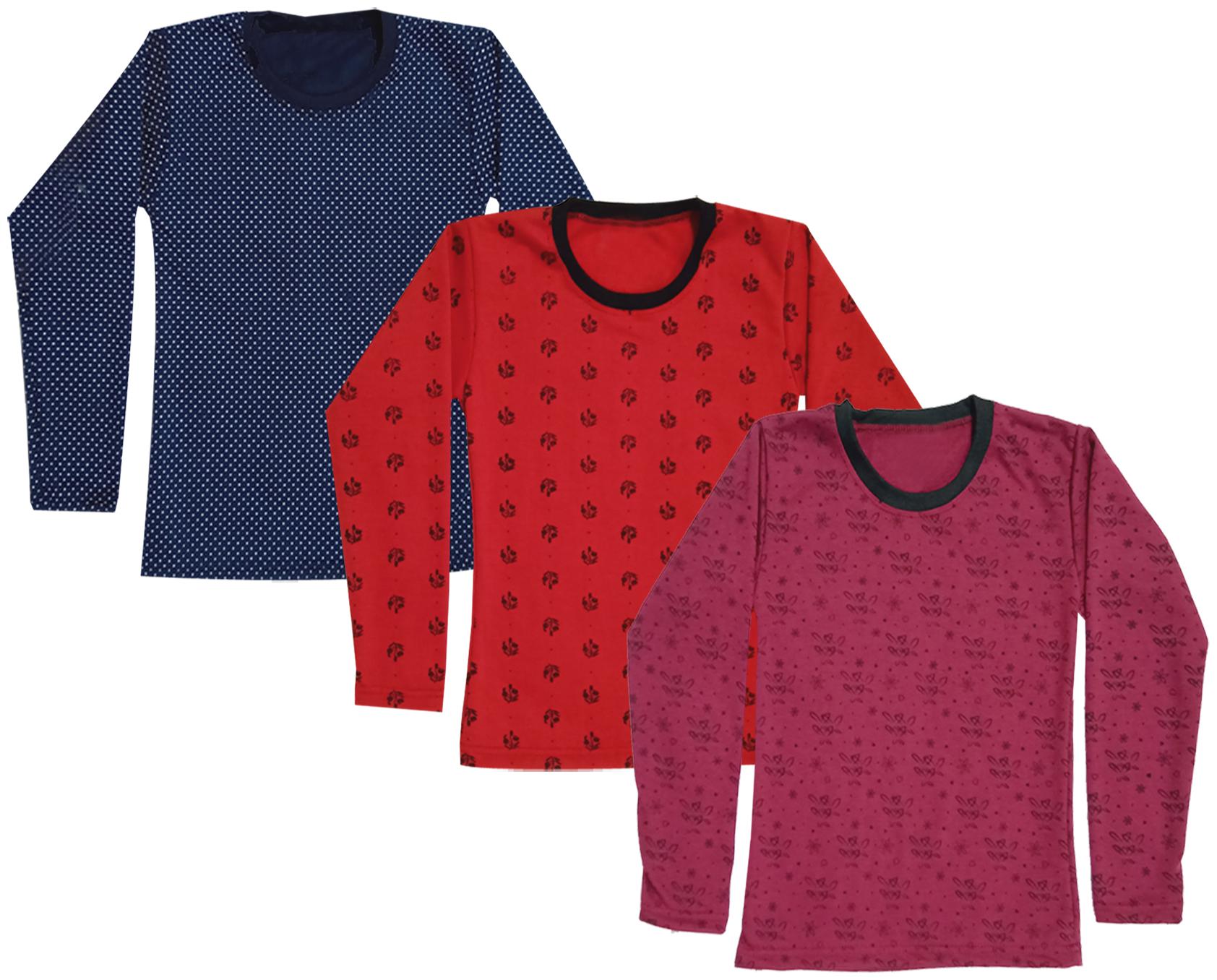 

Indiweaves Girl Wool Printed T shirt - Multi