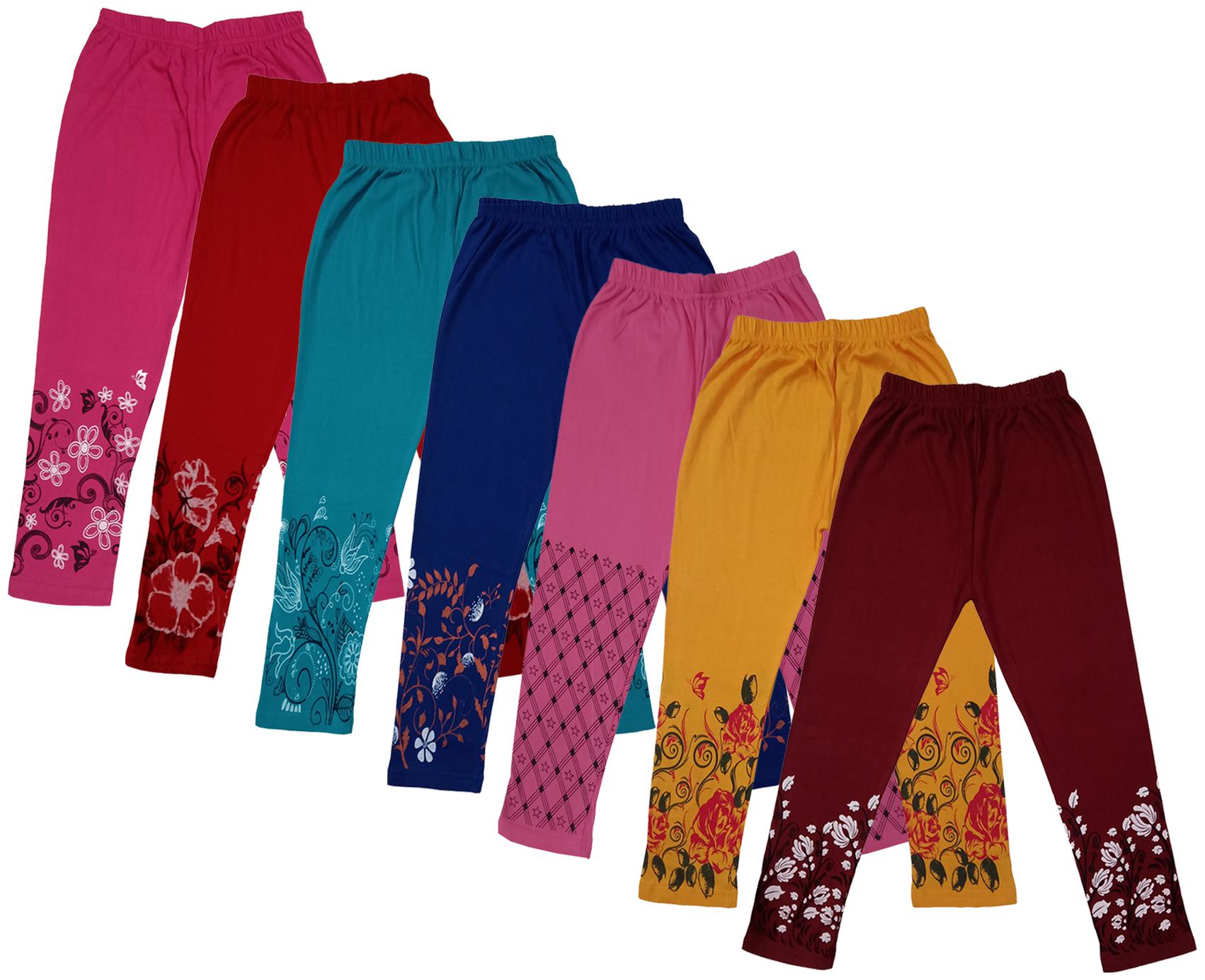 

Indiweaves Girl Cotton Printed Capri - Multi