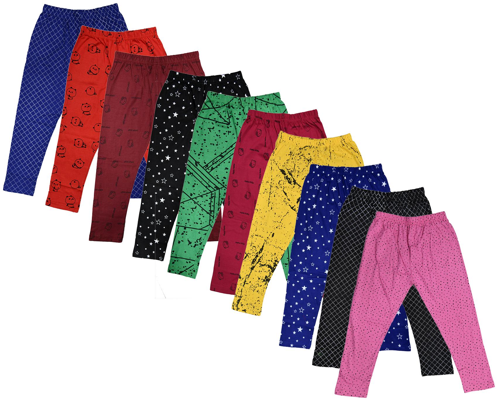 

Indiweaves Girl Cotton Printed Capri - Multi