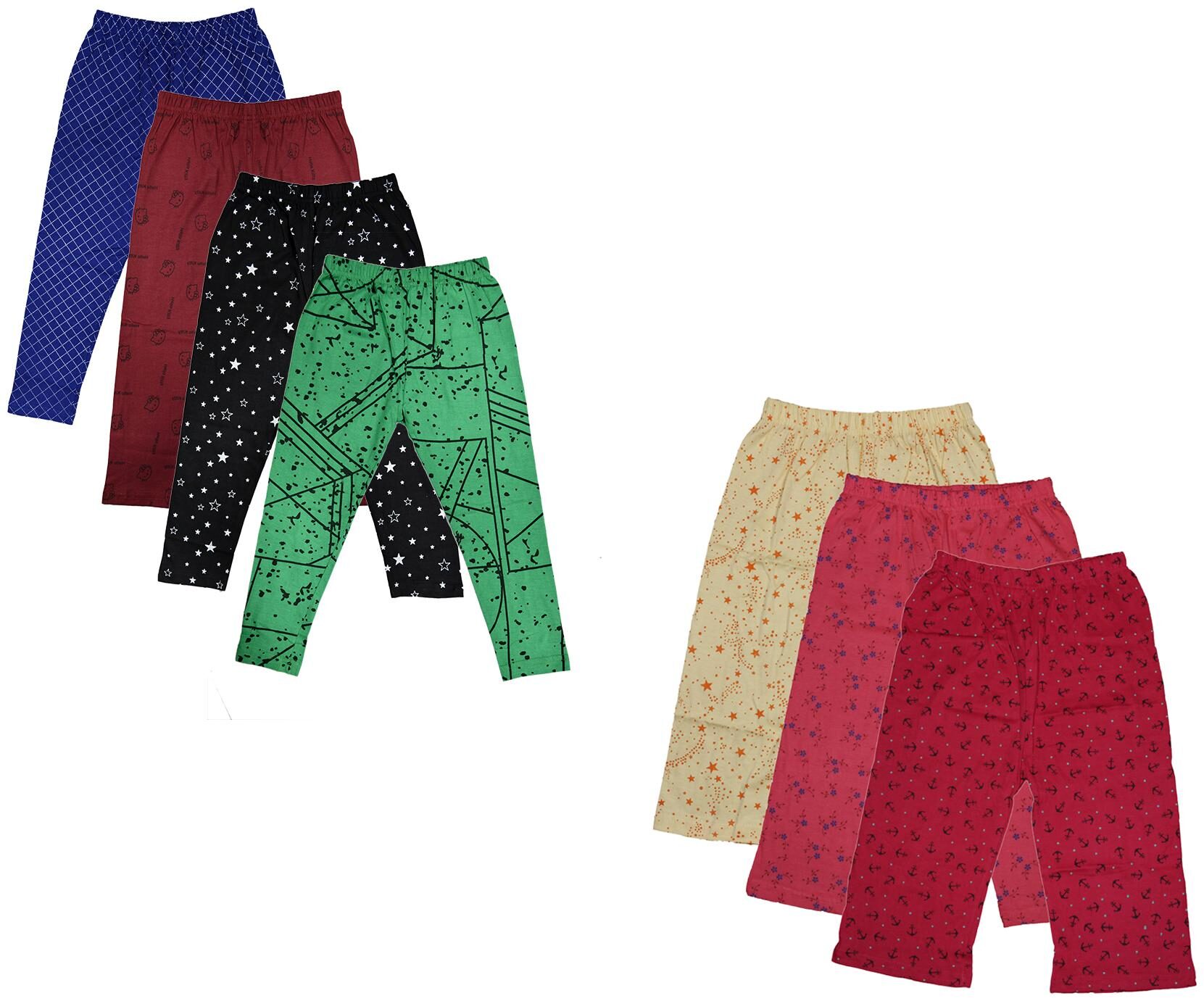 

Indiweaves Girl Cotton Printed Capri - Multi