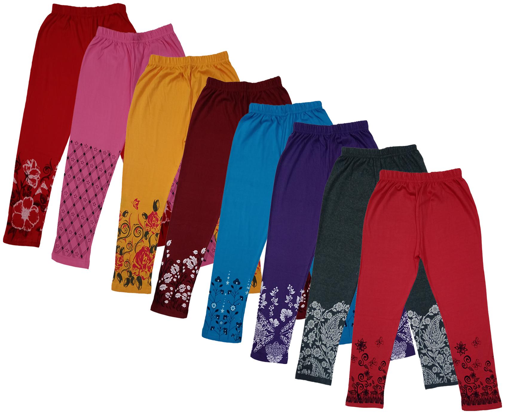 

Indiweaves Girl Cotton Printed Capri - Multi