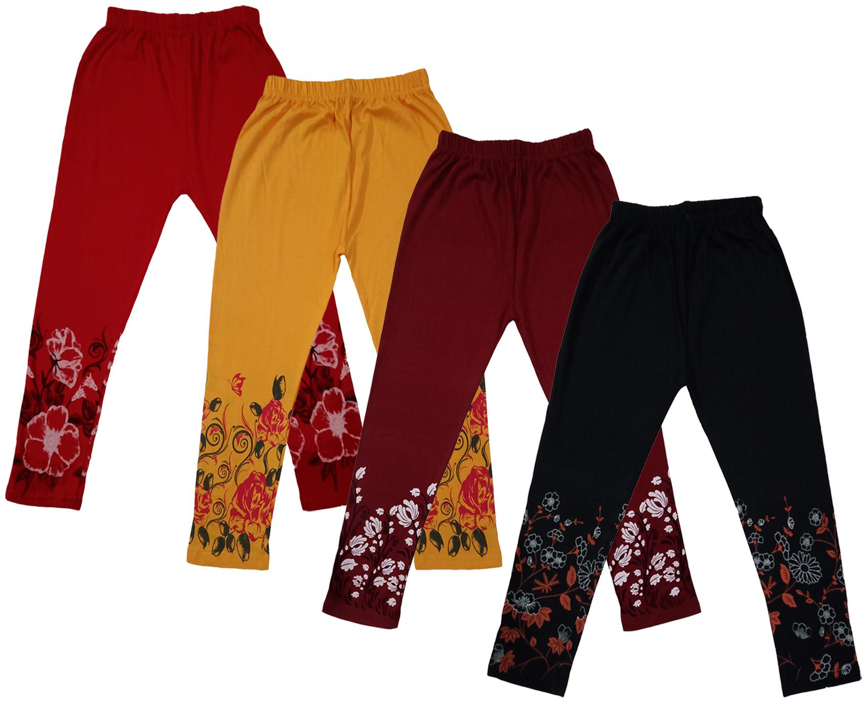 

Indiweaves Girl Cotton Printed Capri - Multi