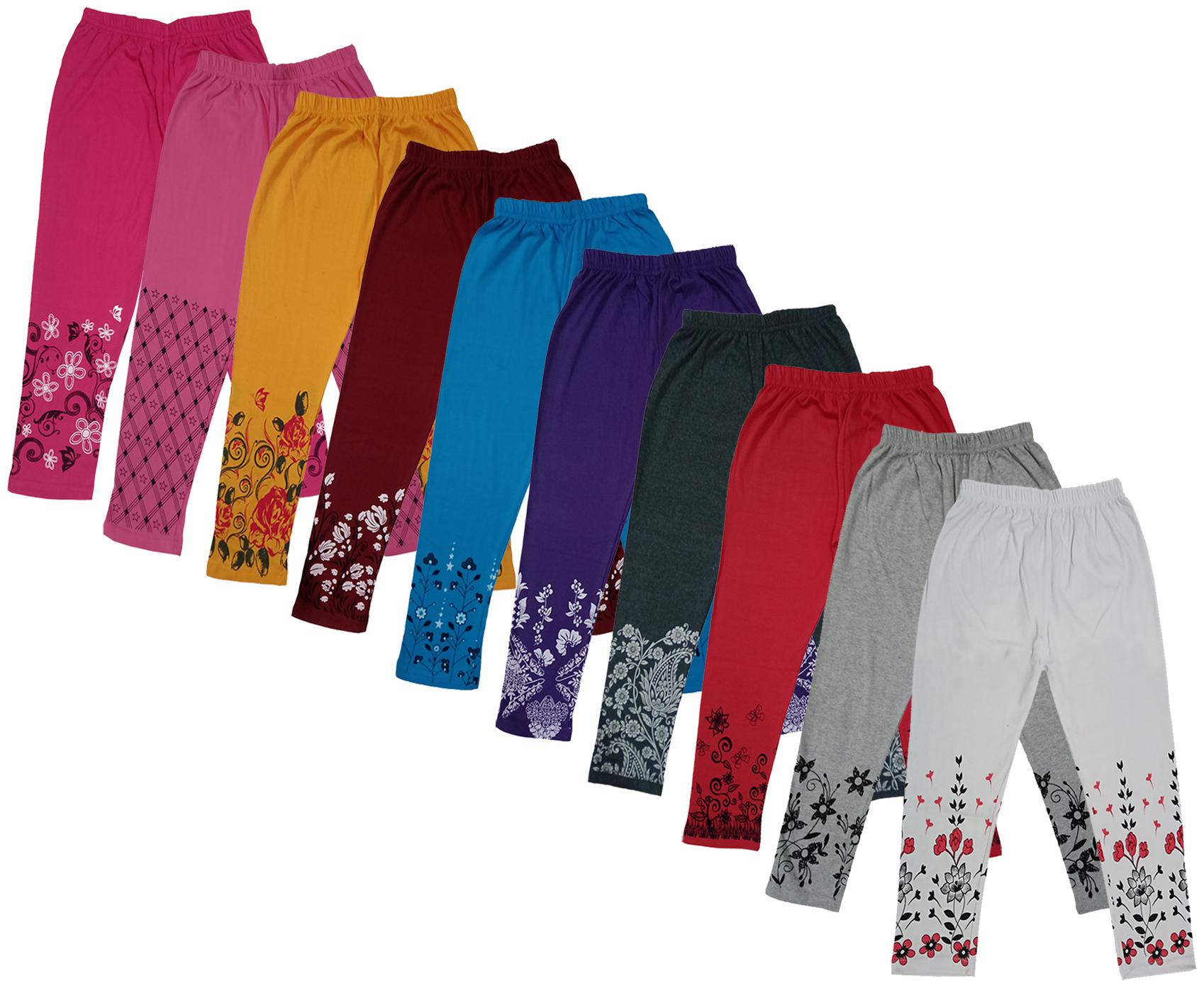 

Indiweaves Girl Cotton Printed Capri - Multi