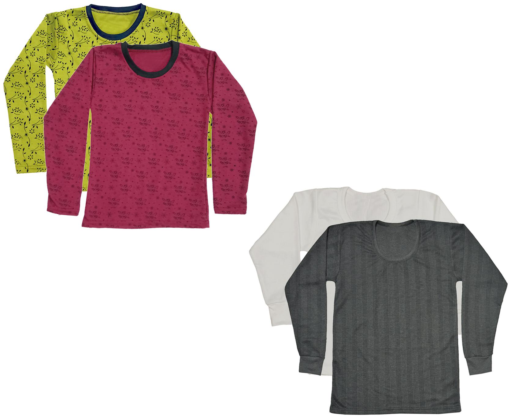 

Indiweaves Girl Wool Printed Top - Multi