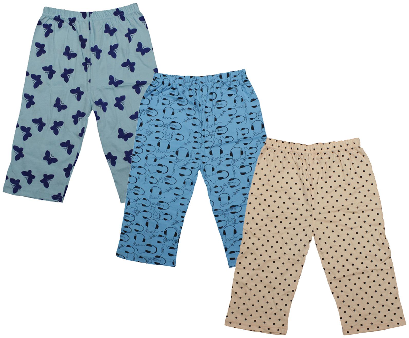 

Indiweaves Girl Cotton Printed Capri - Multi
