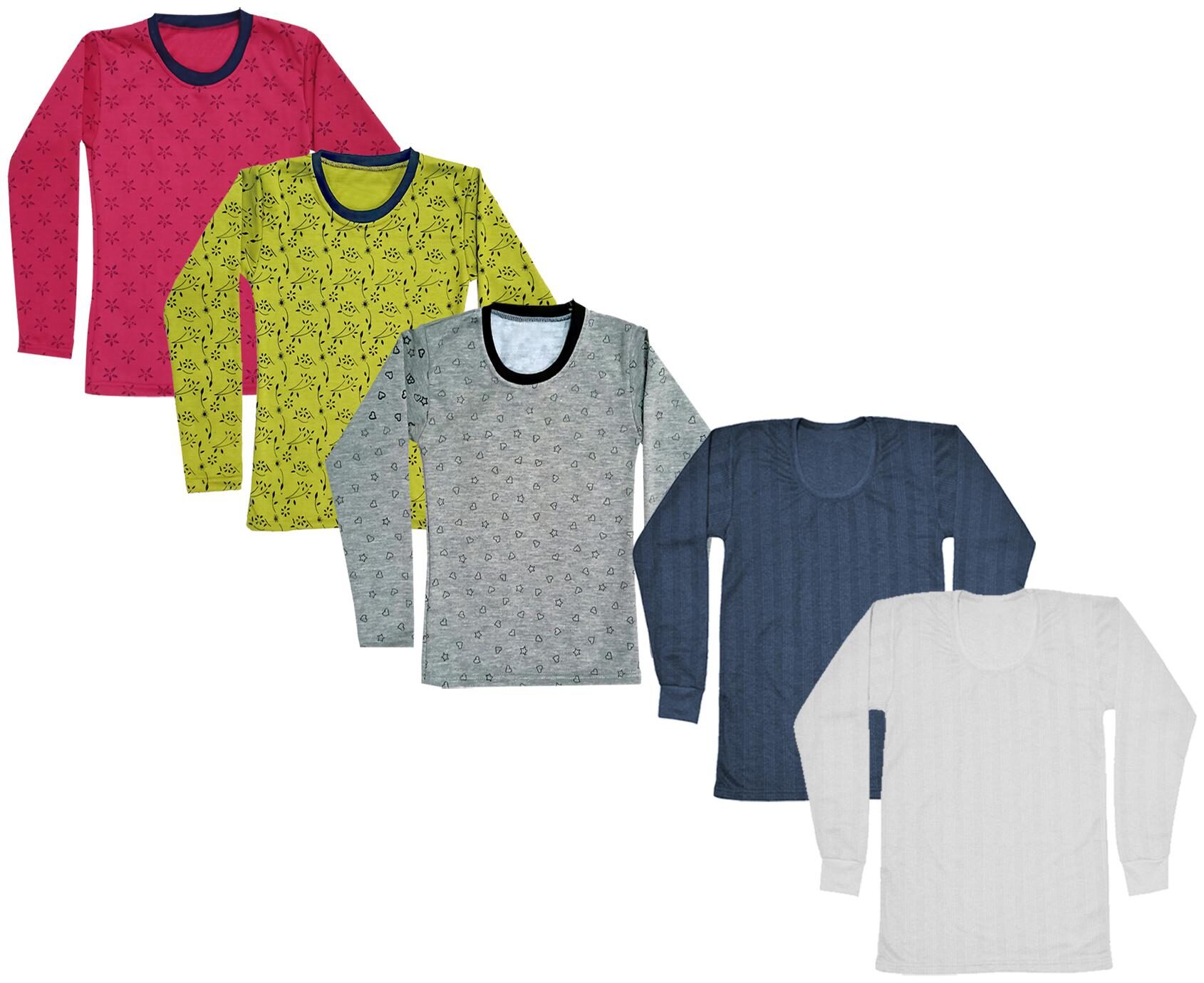 

Indiweaves Girl Wool Printed T shirt - Multi