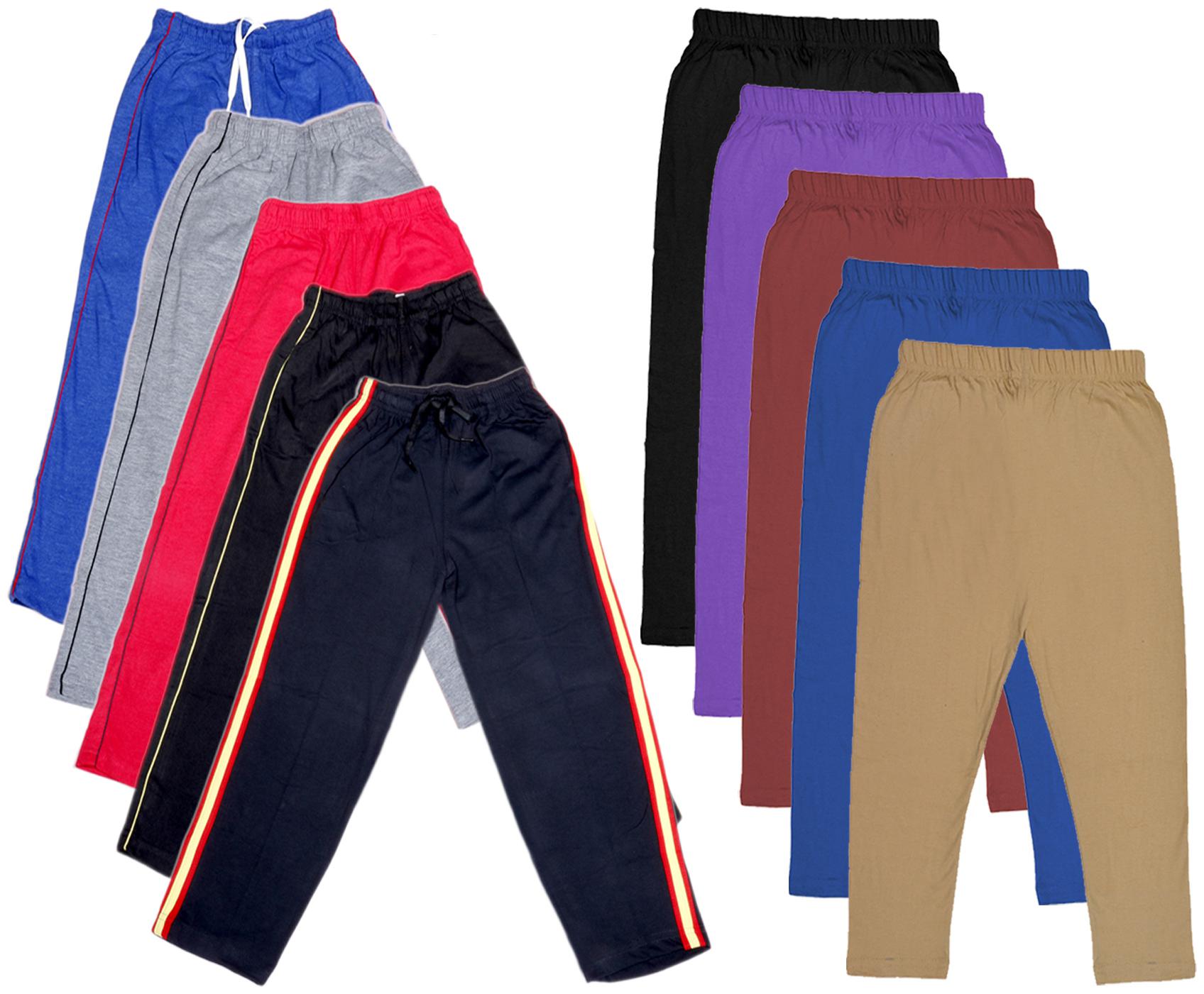 

Indiweaves Girl Cotton Solid Capri - Multi