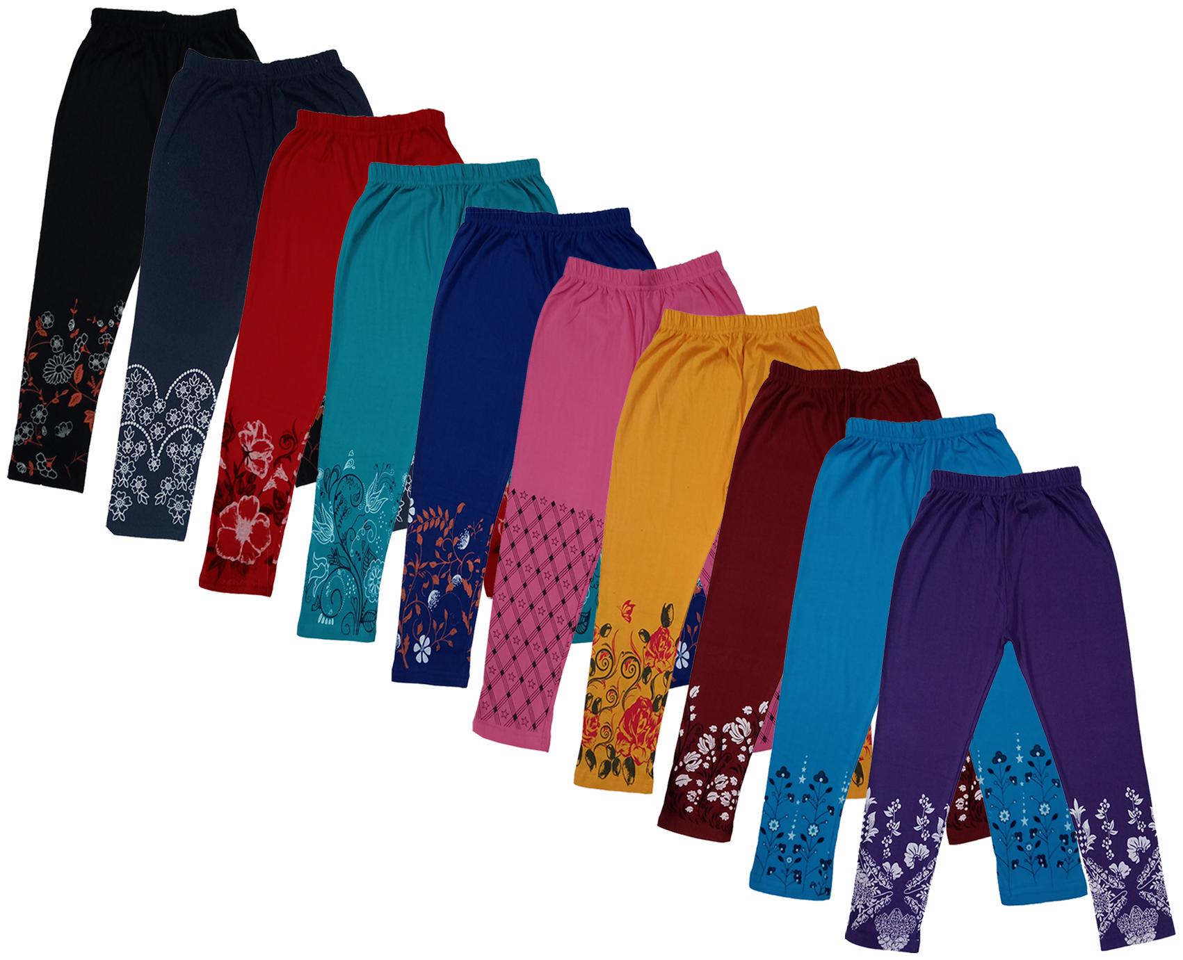 

Indiweaves Girl Cotton Printed Capri - Multi