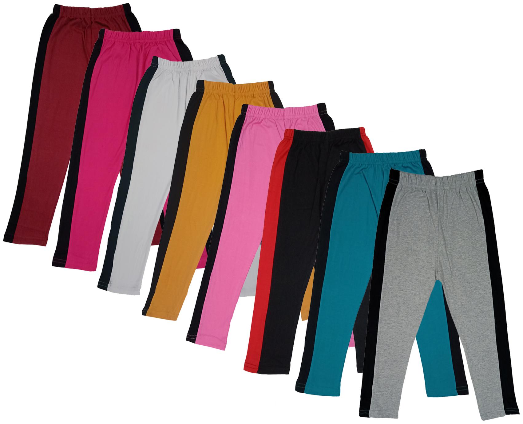 

Indiweaves Girl Cotton Solid Capri - Multi