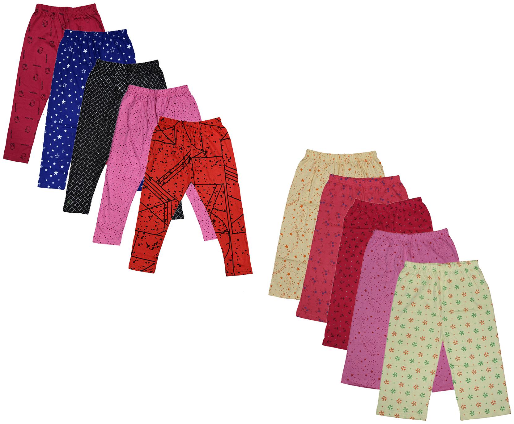 

Indiweaves Girl Cotton Printed Capri - Multi