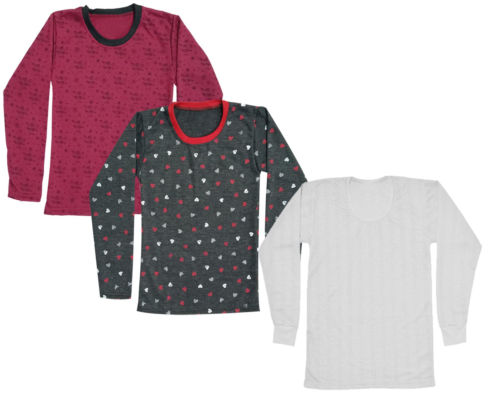 

Indiweaves Girl Wool Printed T shirt - Multi