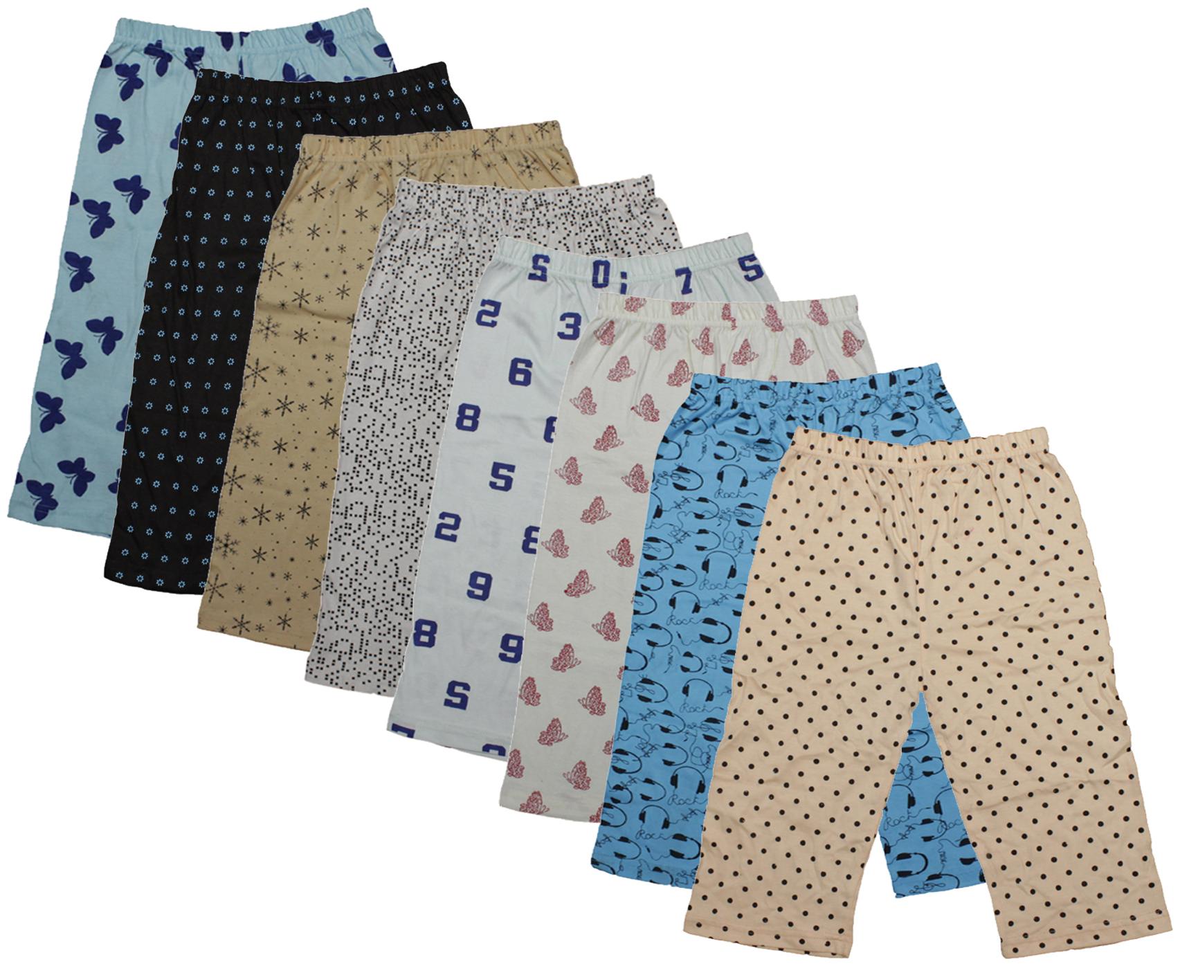 

Indiweaves Girl Cotton Printed Capri - Multi