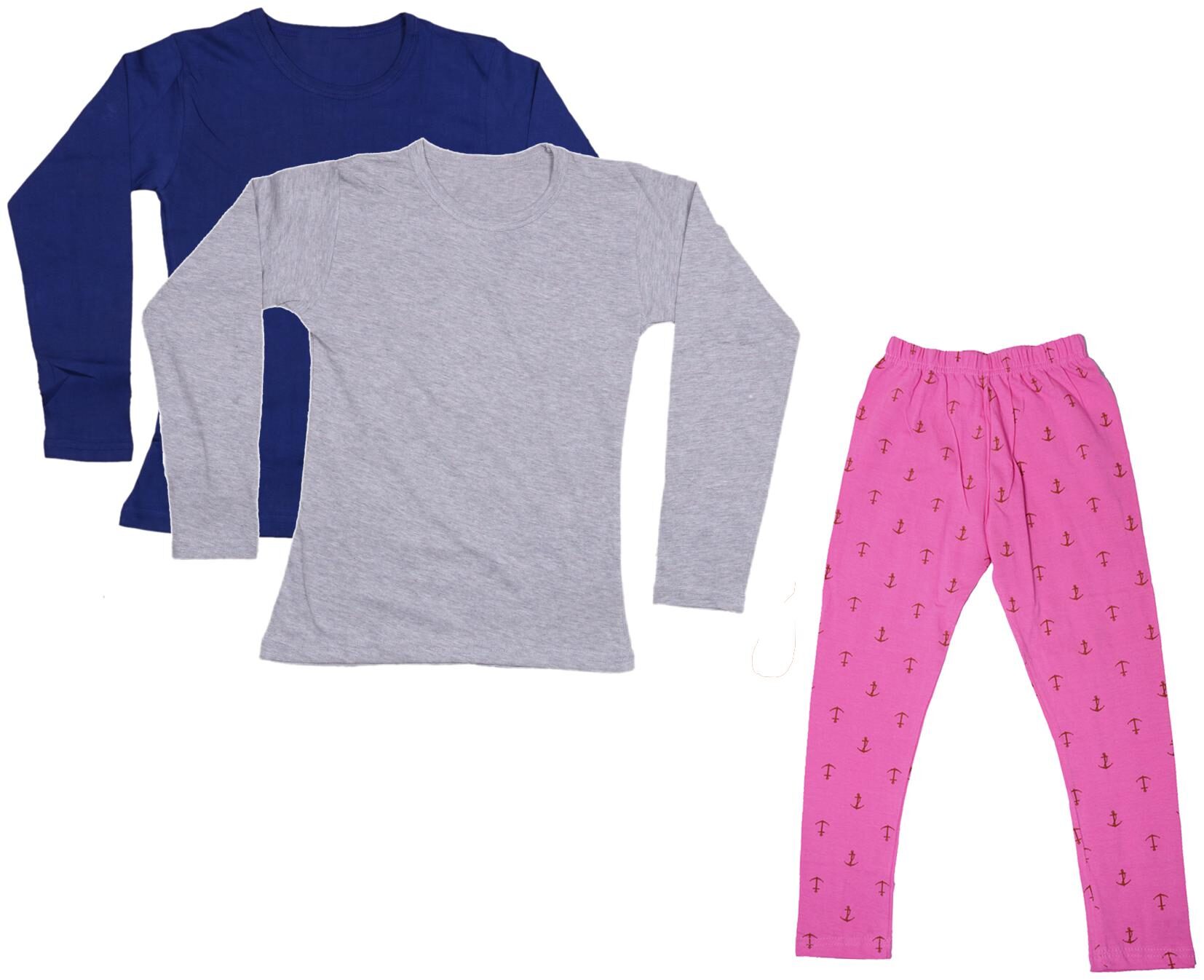 

Indiweaves Girl Cotton Solid T shirt - Multi