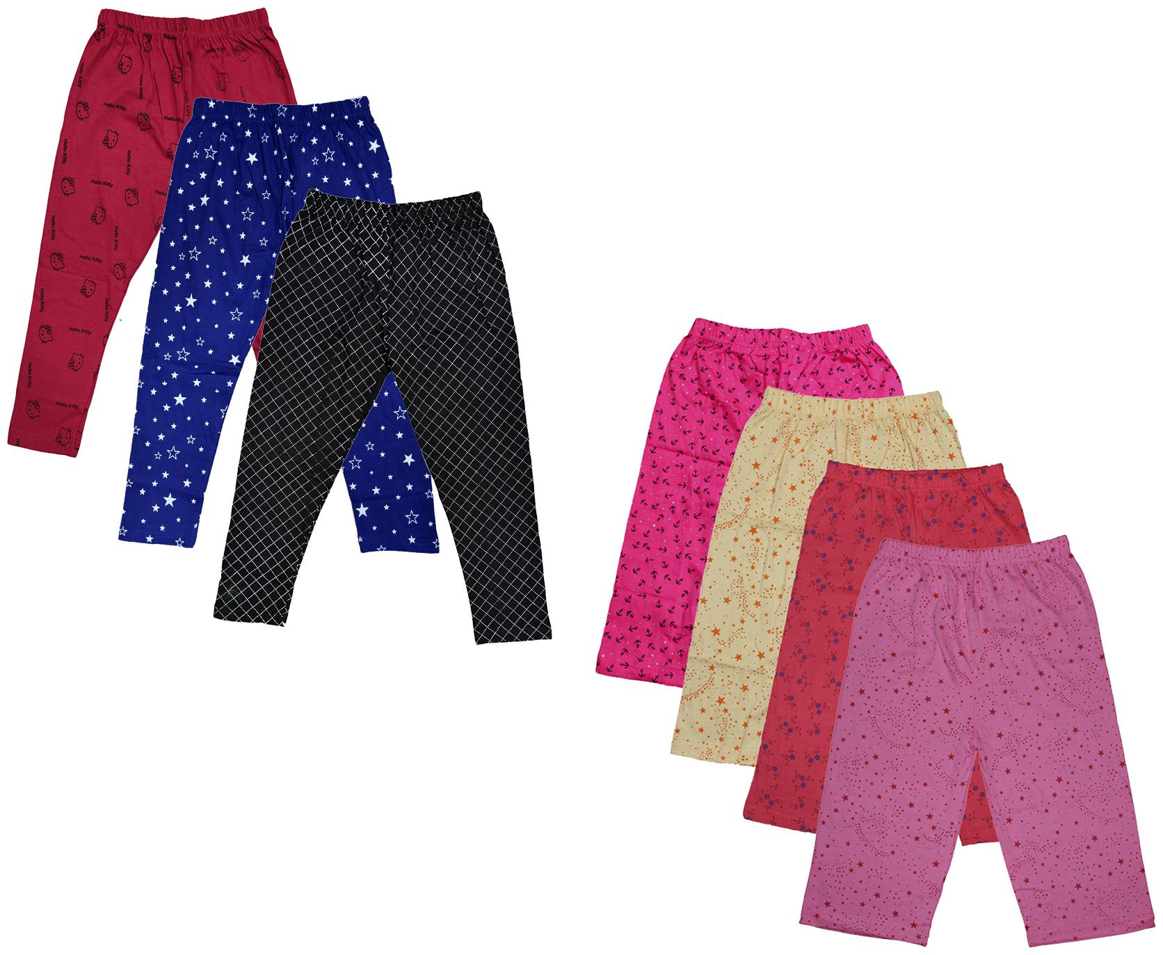 

Indiweaves Girl Cotton Printed Capri - Multi