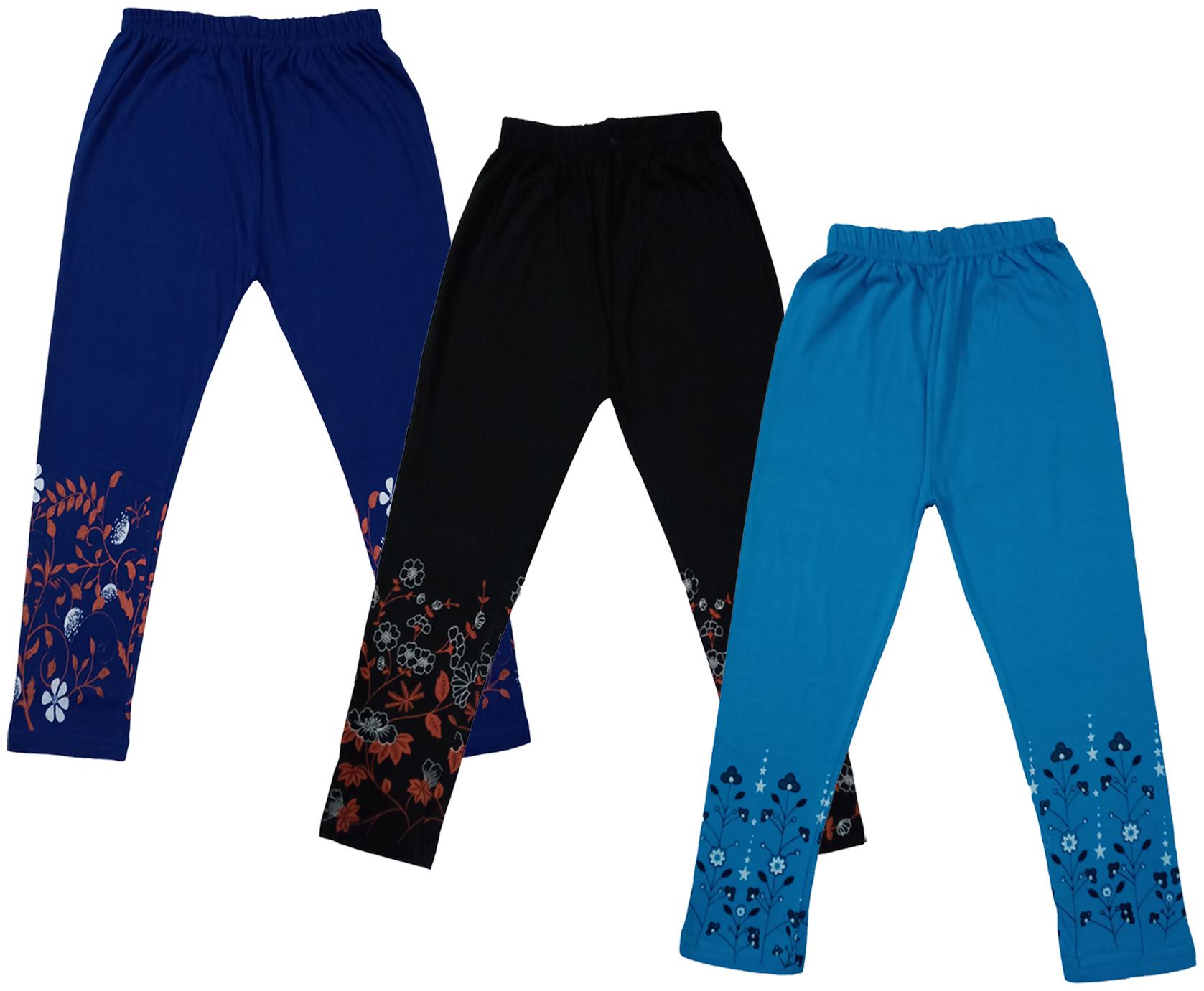 

Indiweaves Girl Cotton Printed Capri - Multi