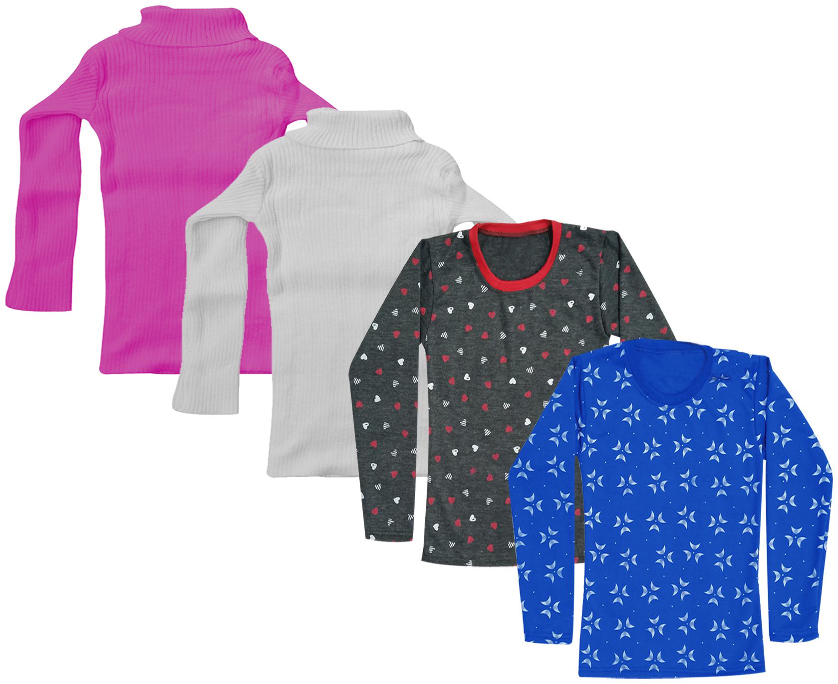 

Indiweaves Girl Wool Printed T shirt - Multi