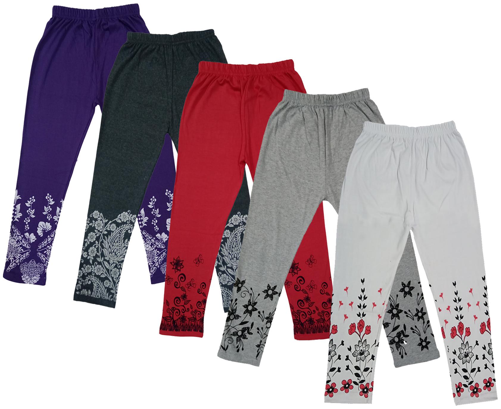 

Indiweaves Girl Cotton Printed Capri - Multi