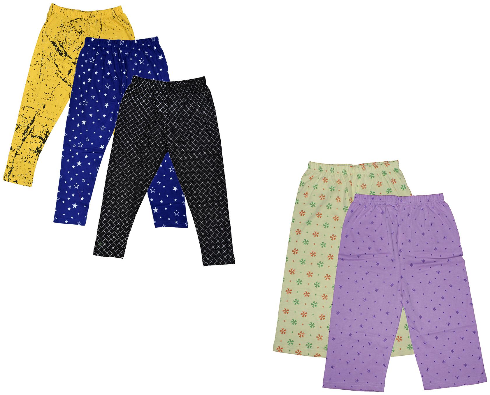 

Indiweaves Girl Cotton Printed Capri - Multi