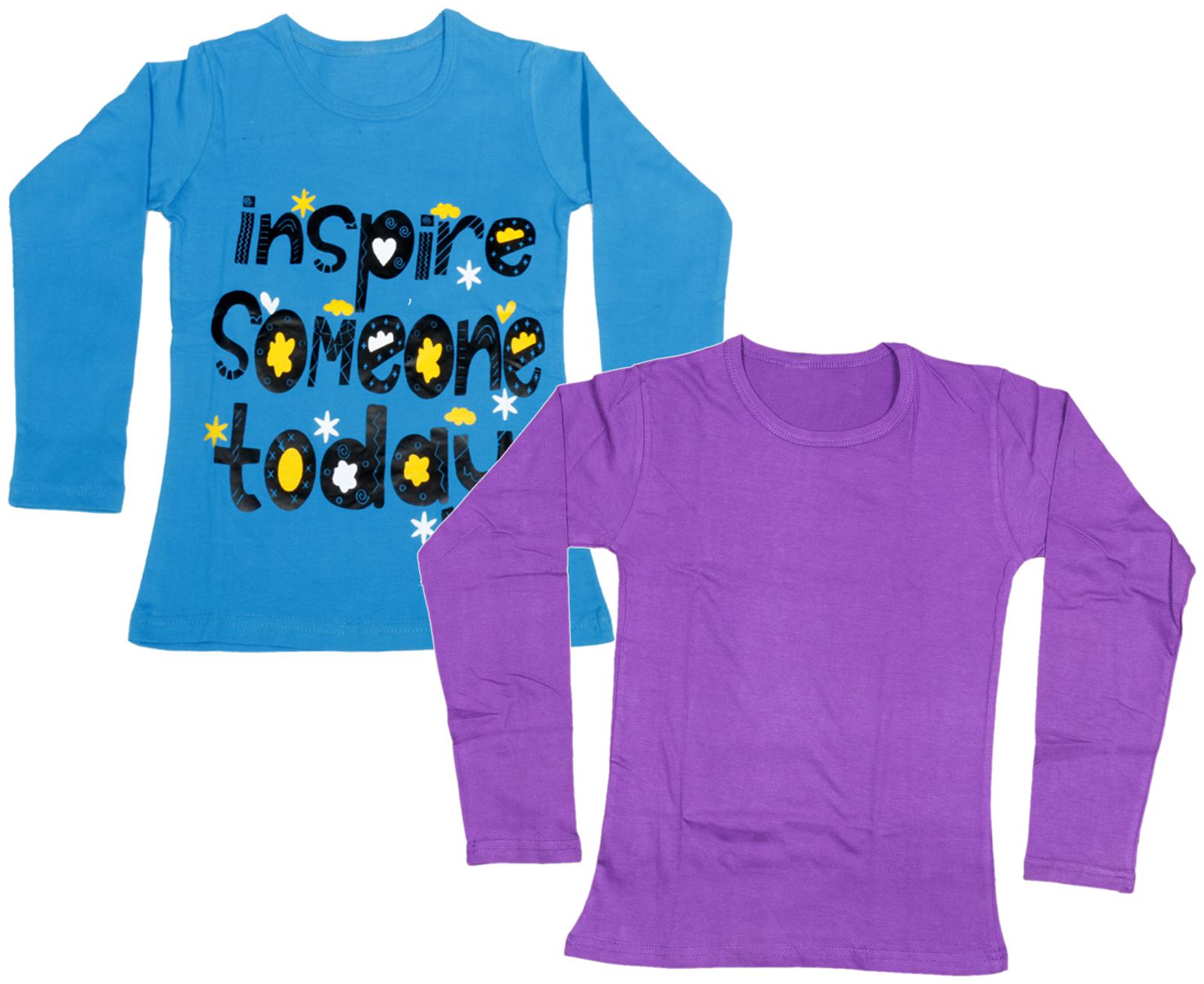 

Indiweaves Girl Cotton Printed T shirt - Multi