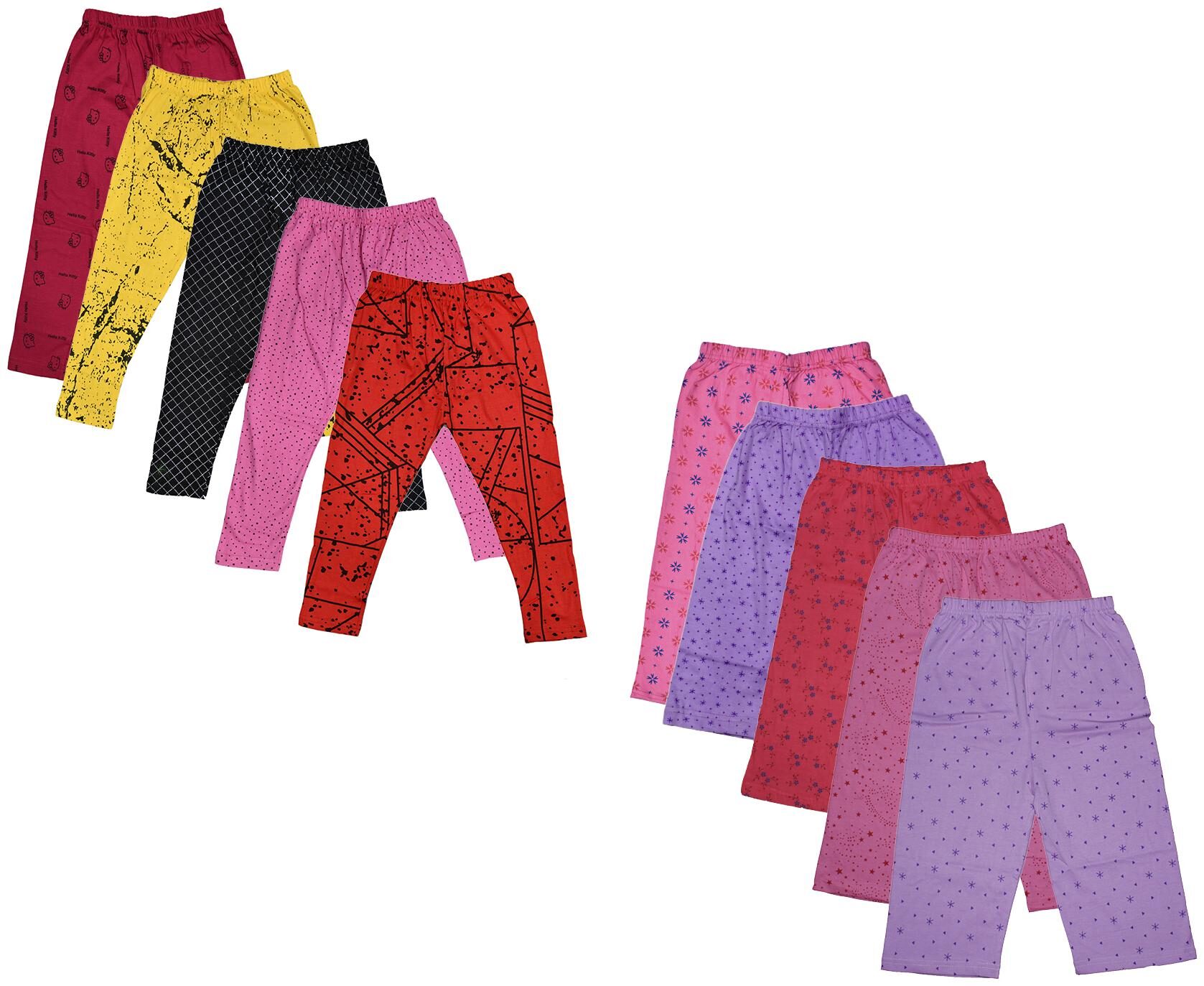 

Indiweaves Girl Cotton Printed Capri - Multi