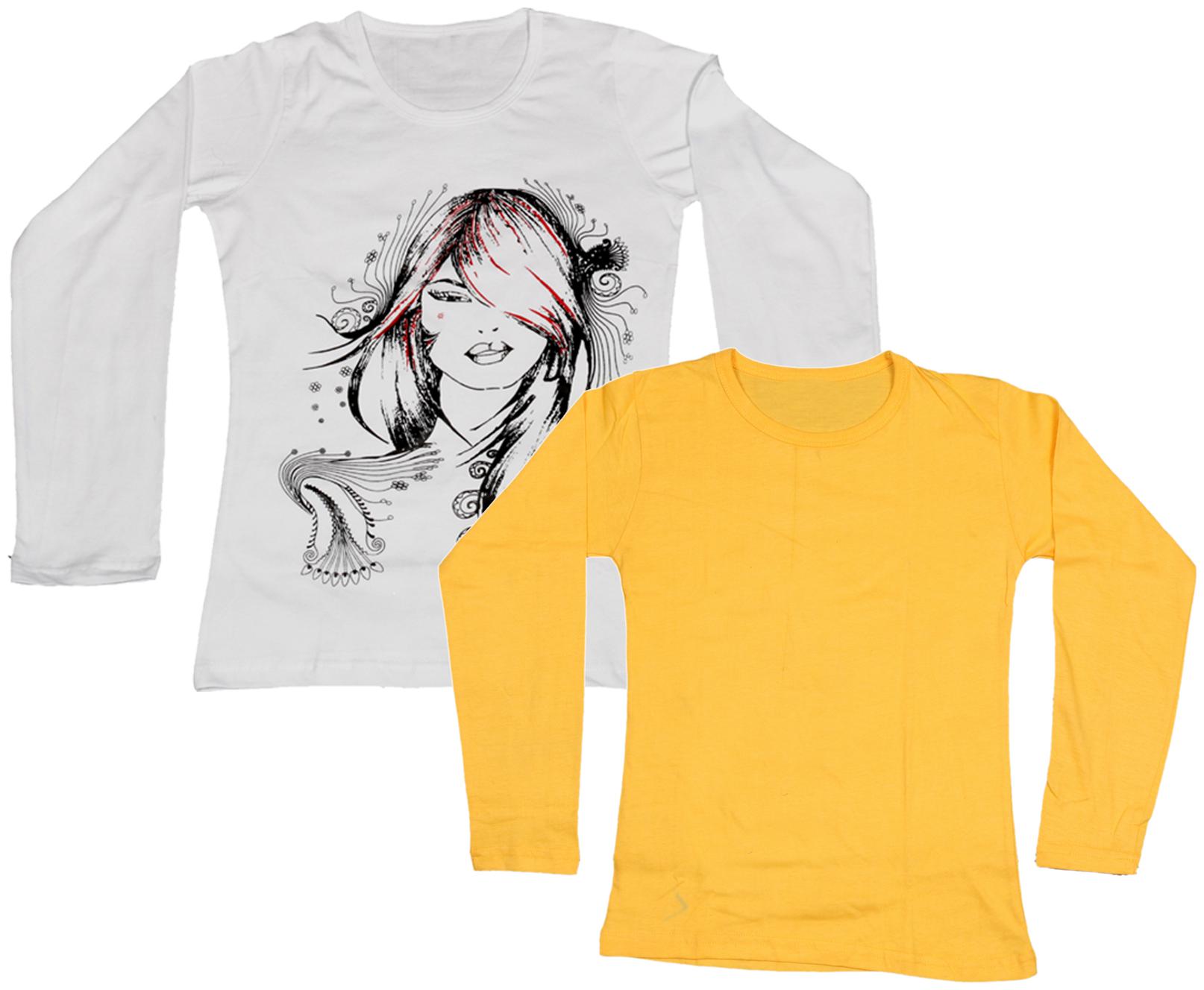 

Indiweaves Girl Cotton Printed T shirt - Multi