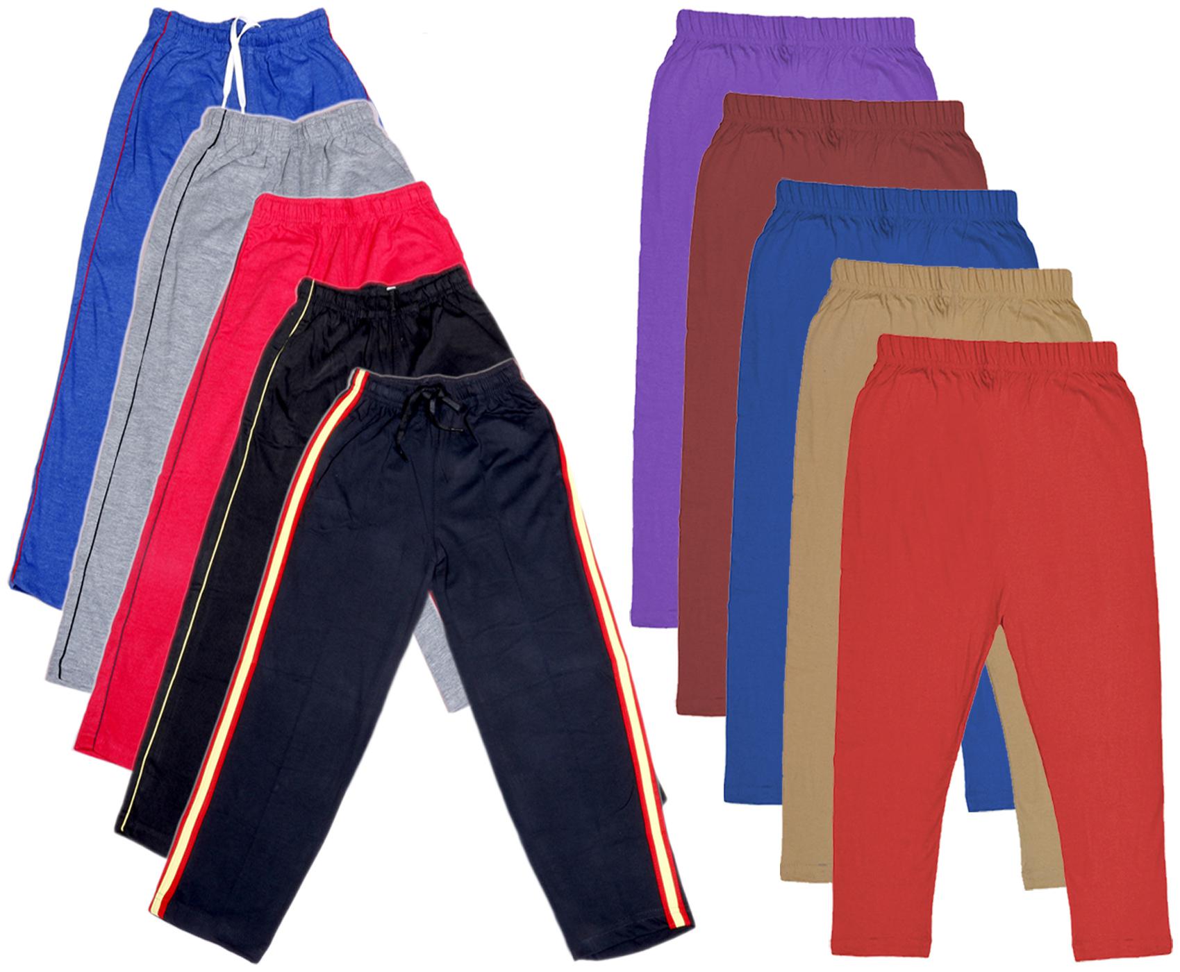 

Indiweaves Girl Cotton Solid Capri - Multi