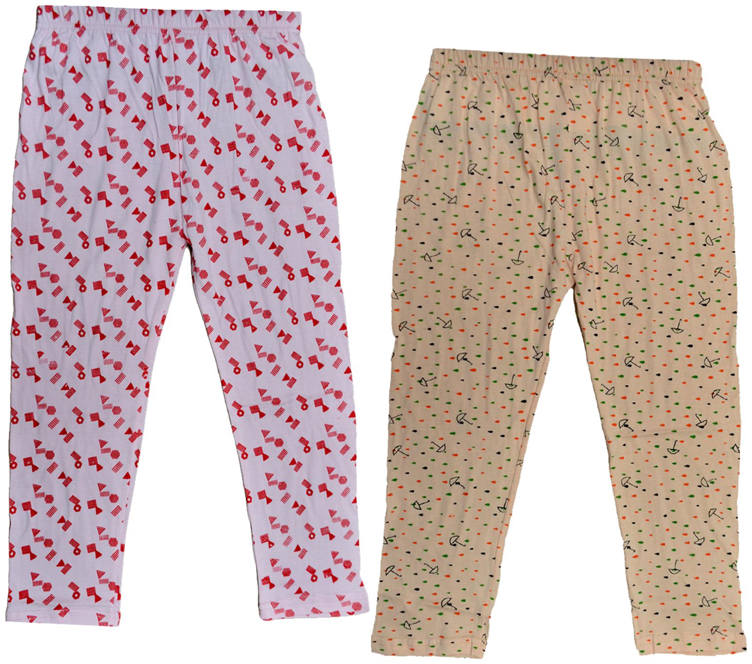

Indiweaves Girl Cotton Printed Capri - Multi