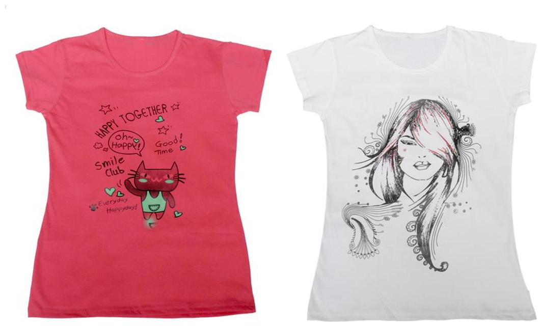 

Indiweaves Girl Cotton Solid T shirt - Grey