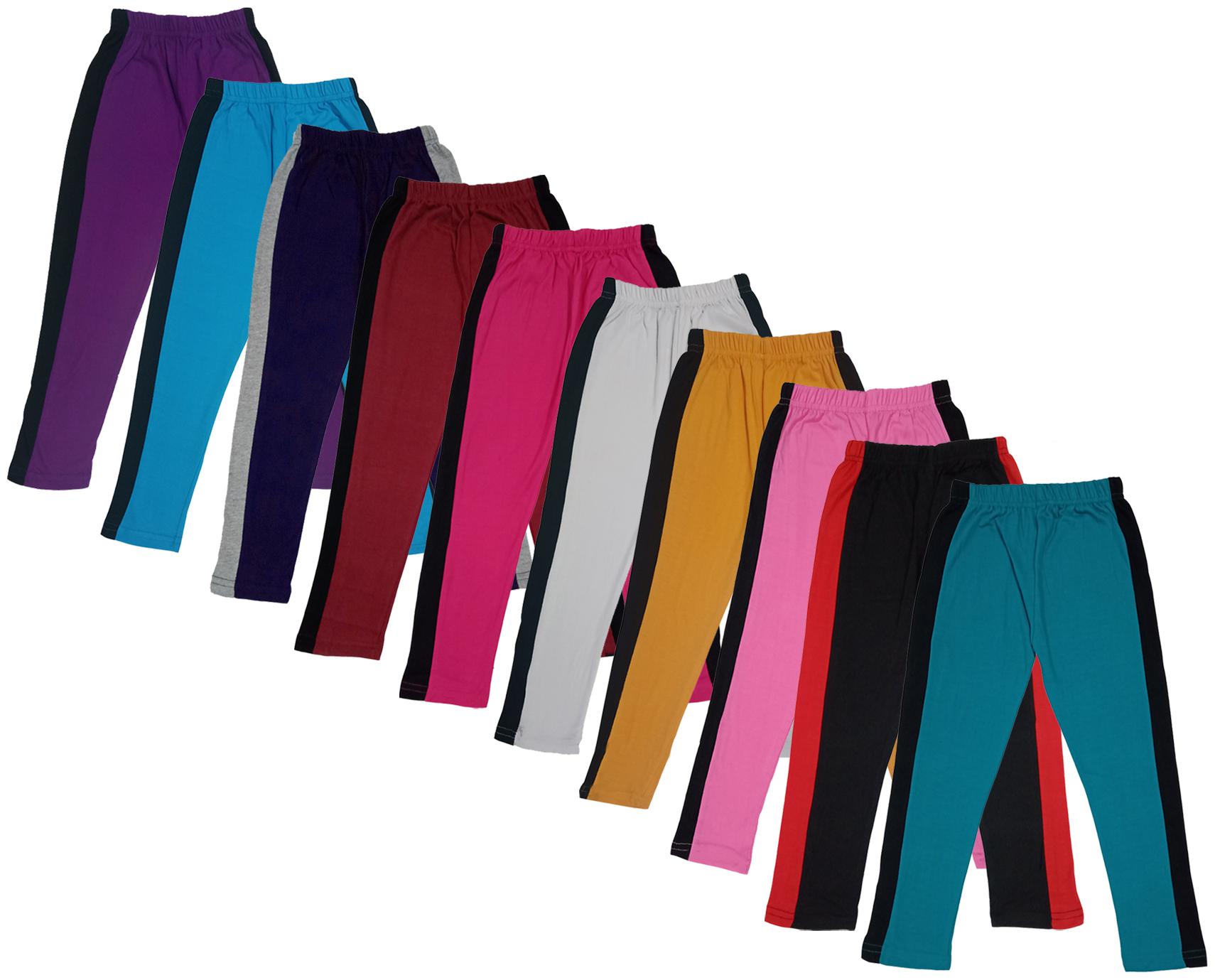 

Indiweaves Girl Cotton Solid Capri - Multi