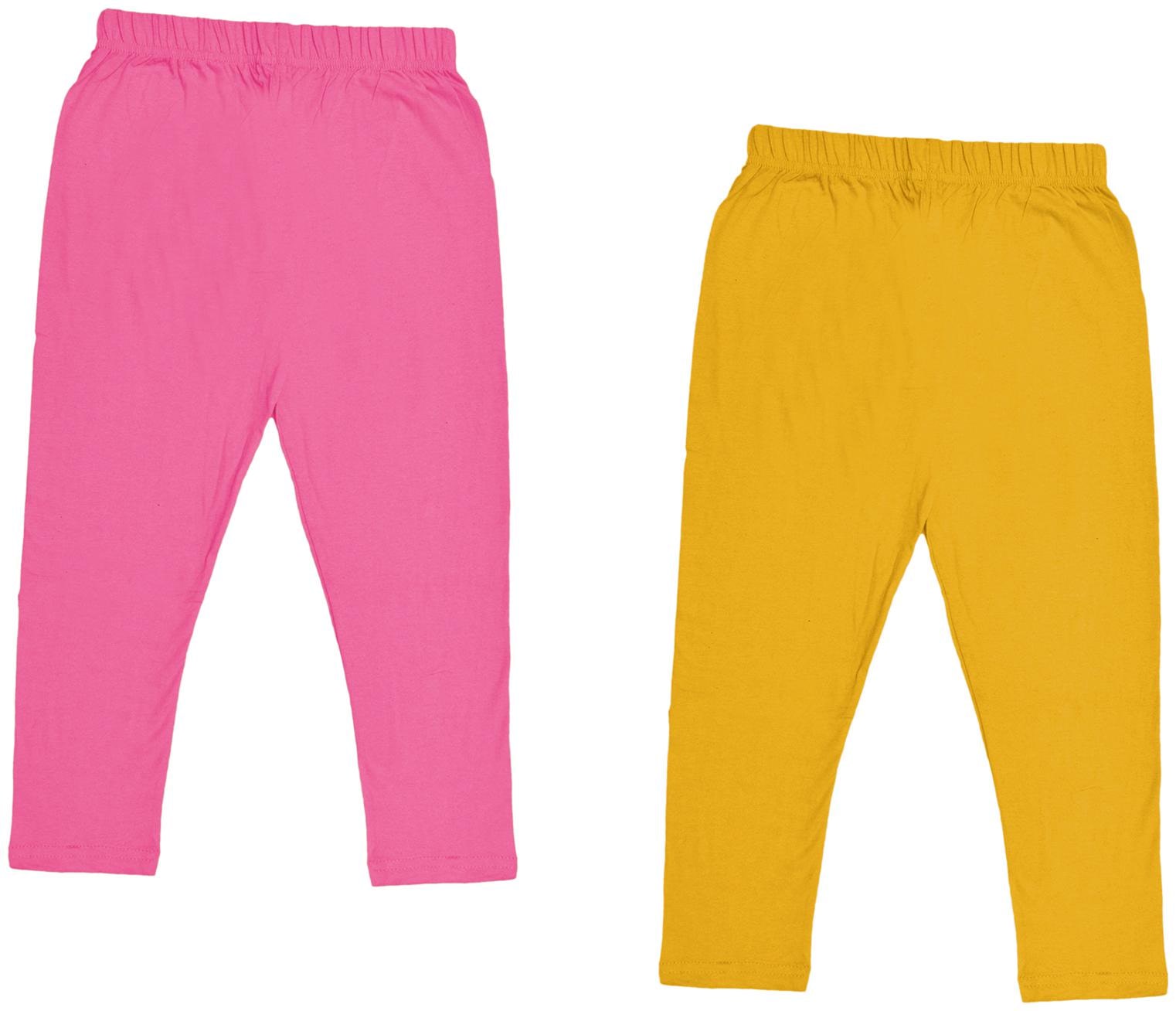 

Indiweaves Girl Cotton Solid Capri - Multi