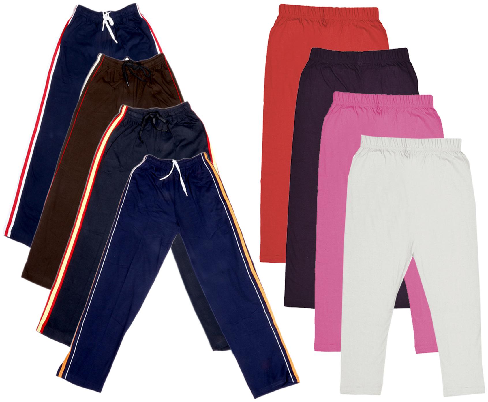 

Indiweaves Girl Cotton Solid Capri - Multi