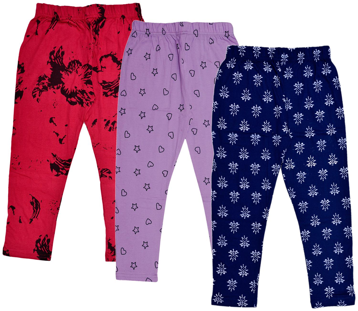 

Indiweaves Girl Cotton Printed Capri - Multi